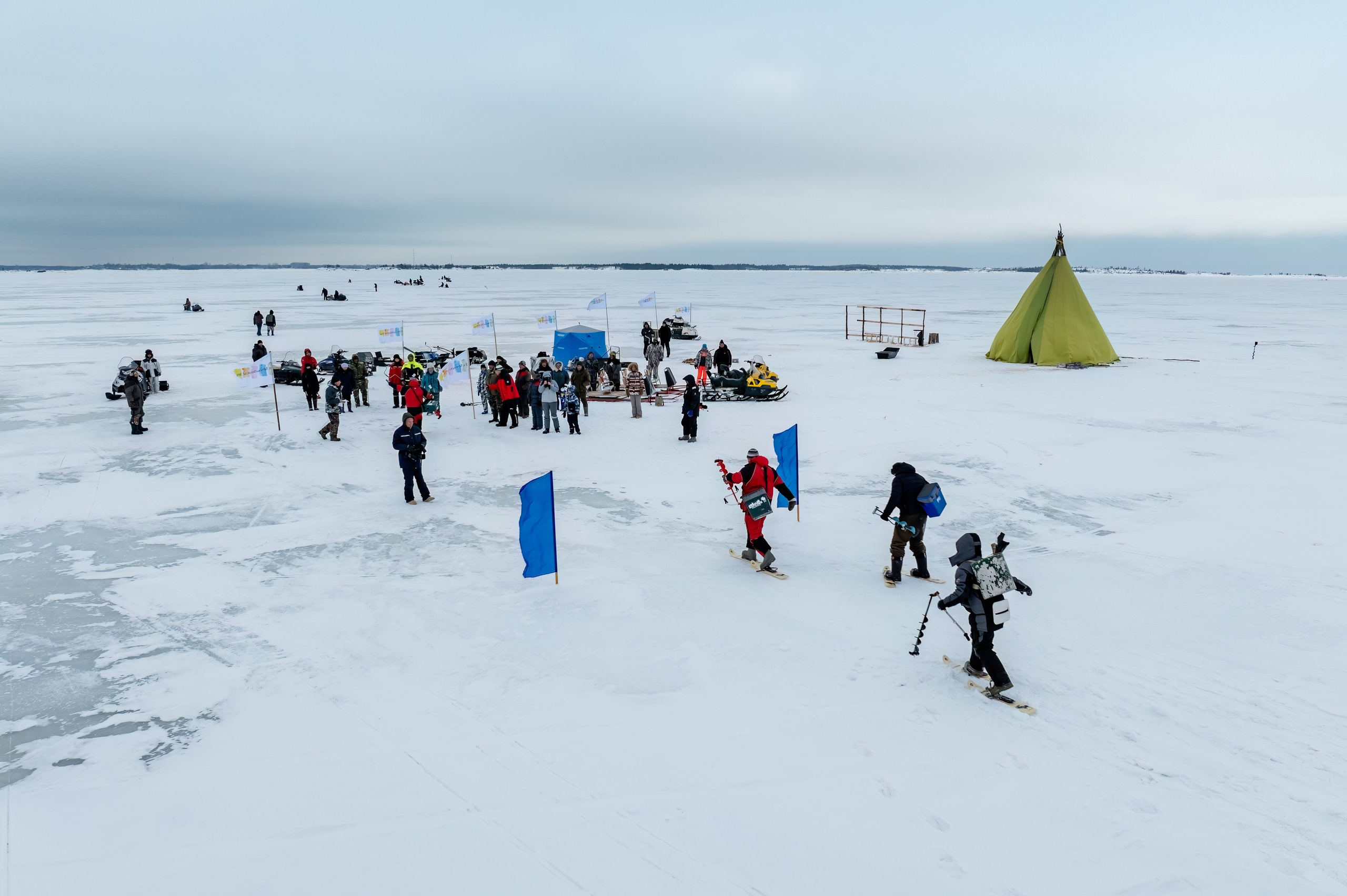 Ярмарка-фестиваль «Я-Я, КЕМСКА ВОЛОСТЬ!» (2024 г.). Аэросъемка. Фото и Видео в Карелии. Алексей Фрилунд
