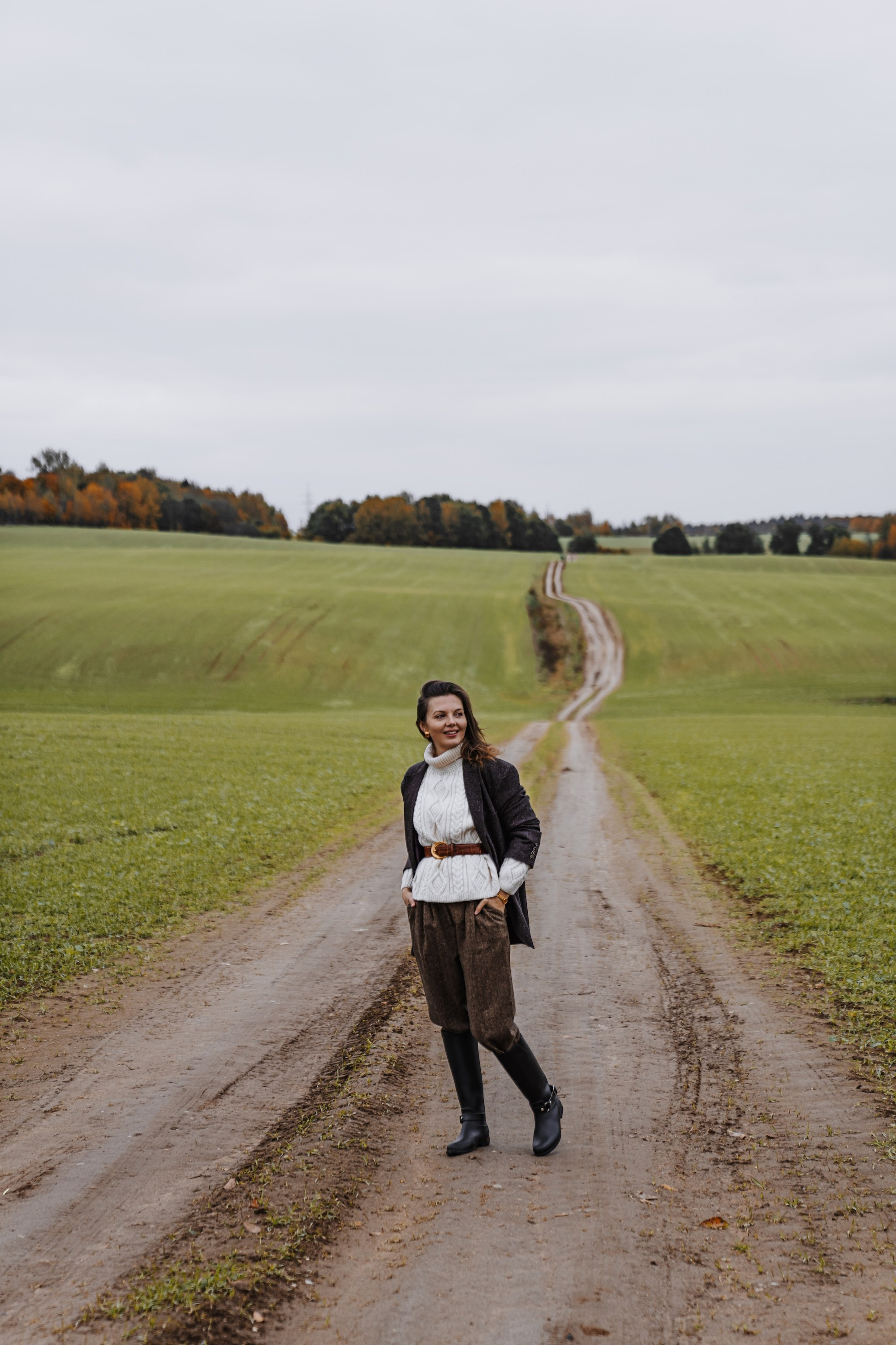 Юля. Осень, в британском стиле, Минск. Olga Modjaro