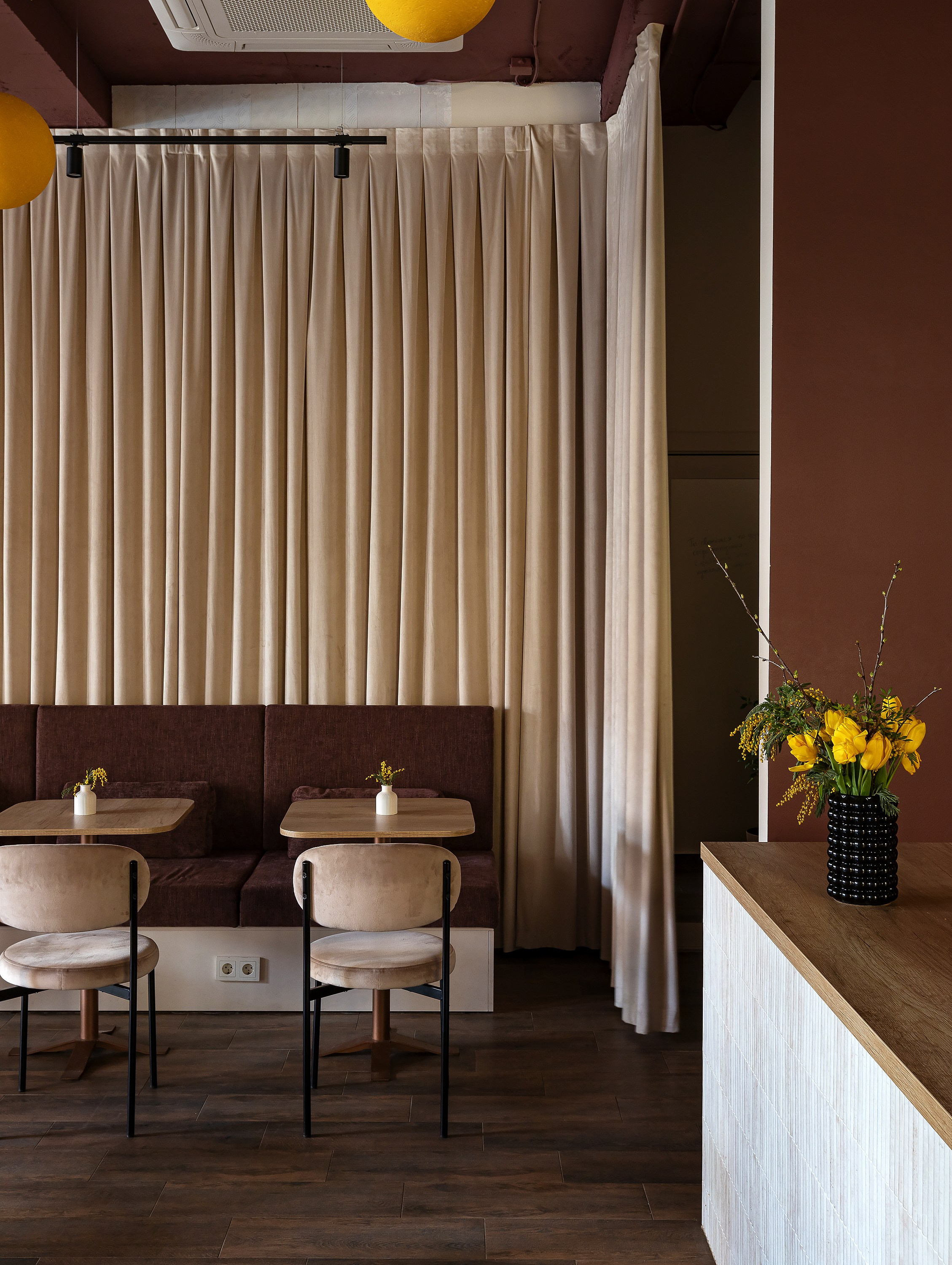 Кофейня «VARKA» Раковская. Дизайн: Екатерина Успенская