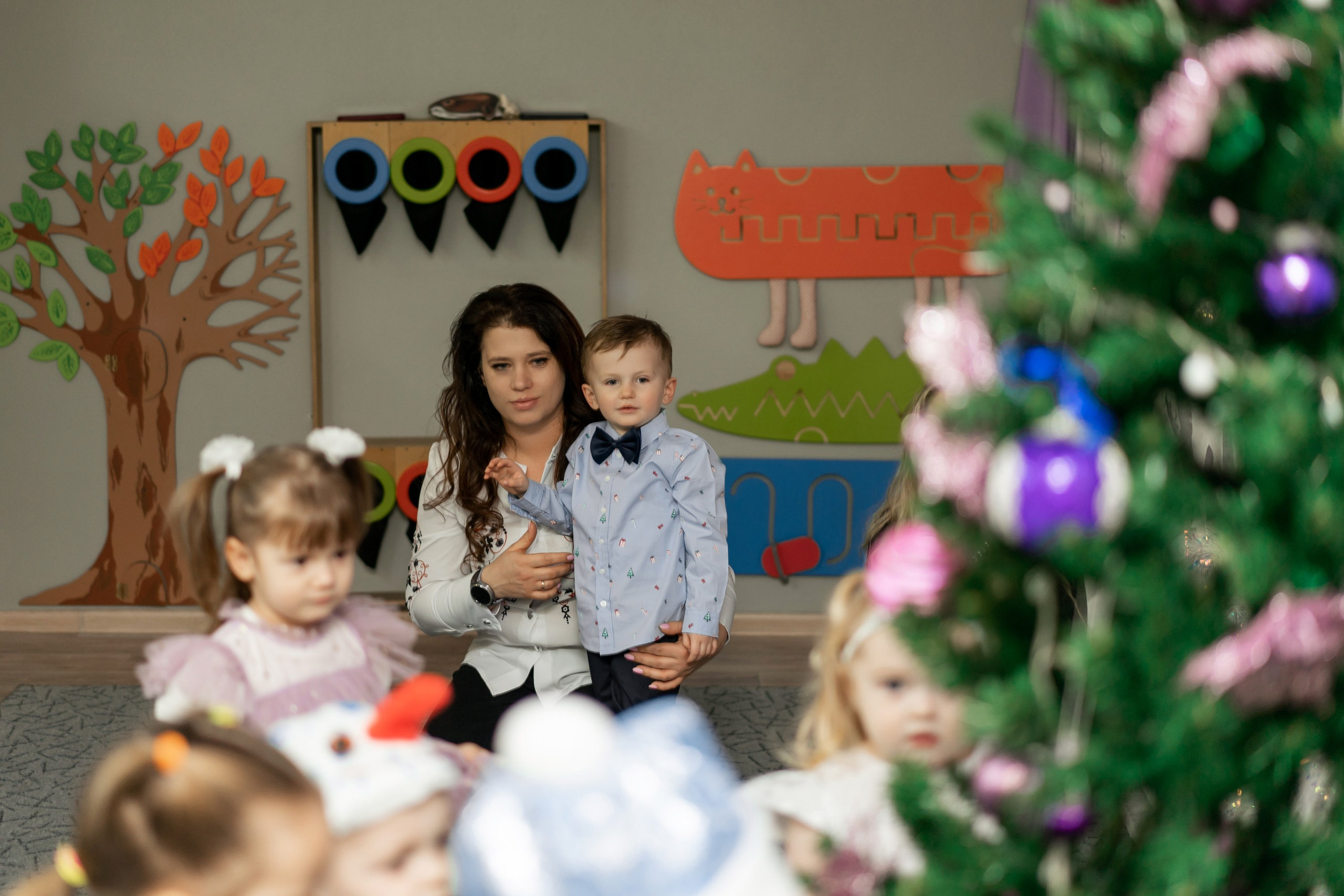 Новогодний утренник. Семейный и детский фотограф во Владивостоке Мария Гой