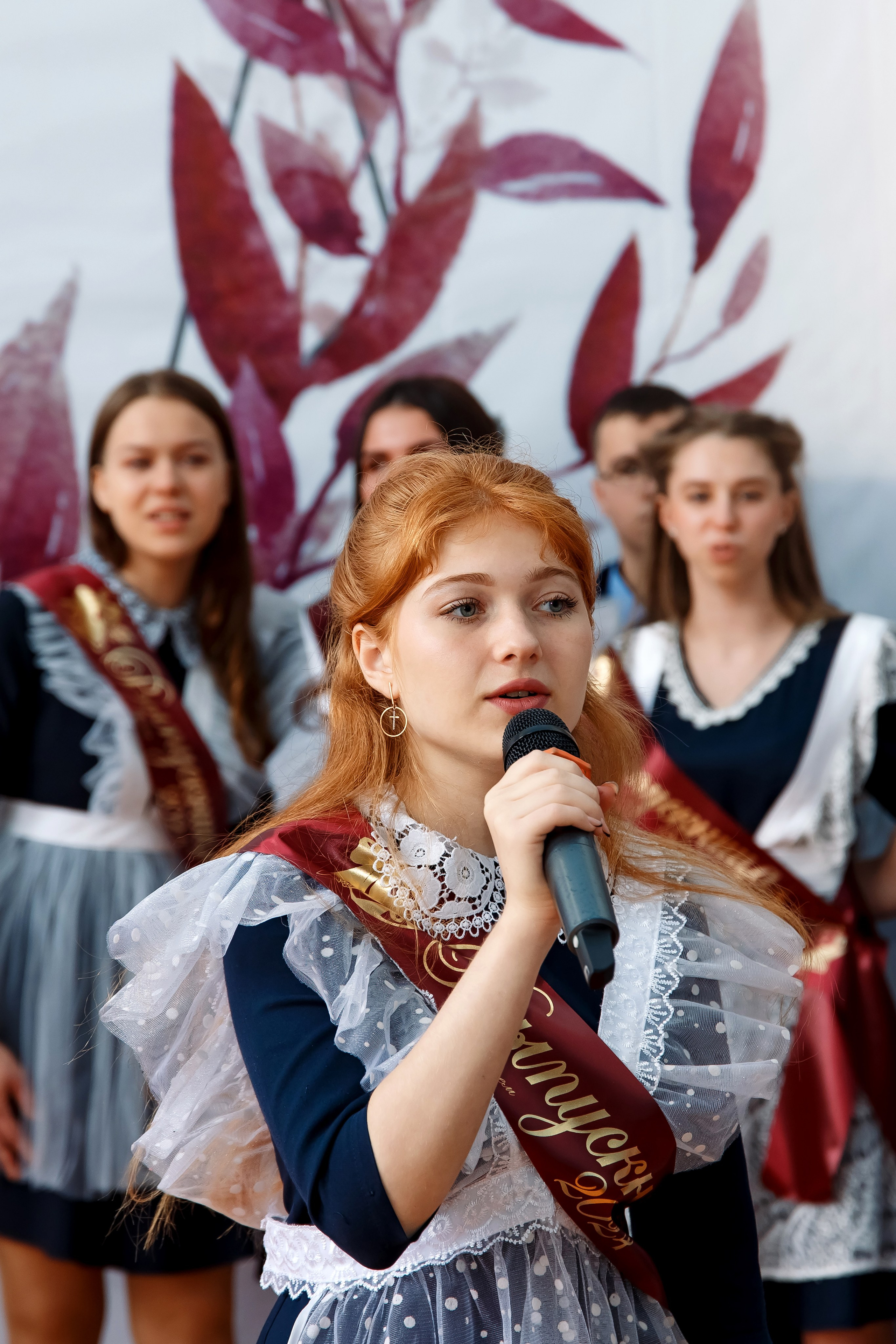 11 класс Последний звонок. Фотограф Любовь Корниенко, Примоский край