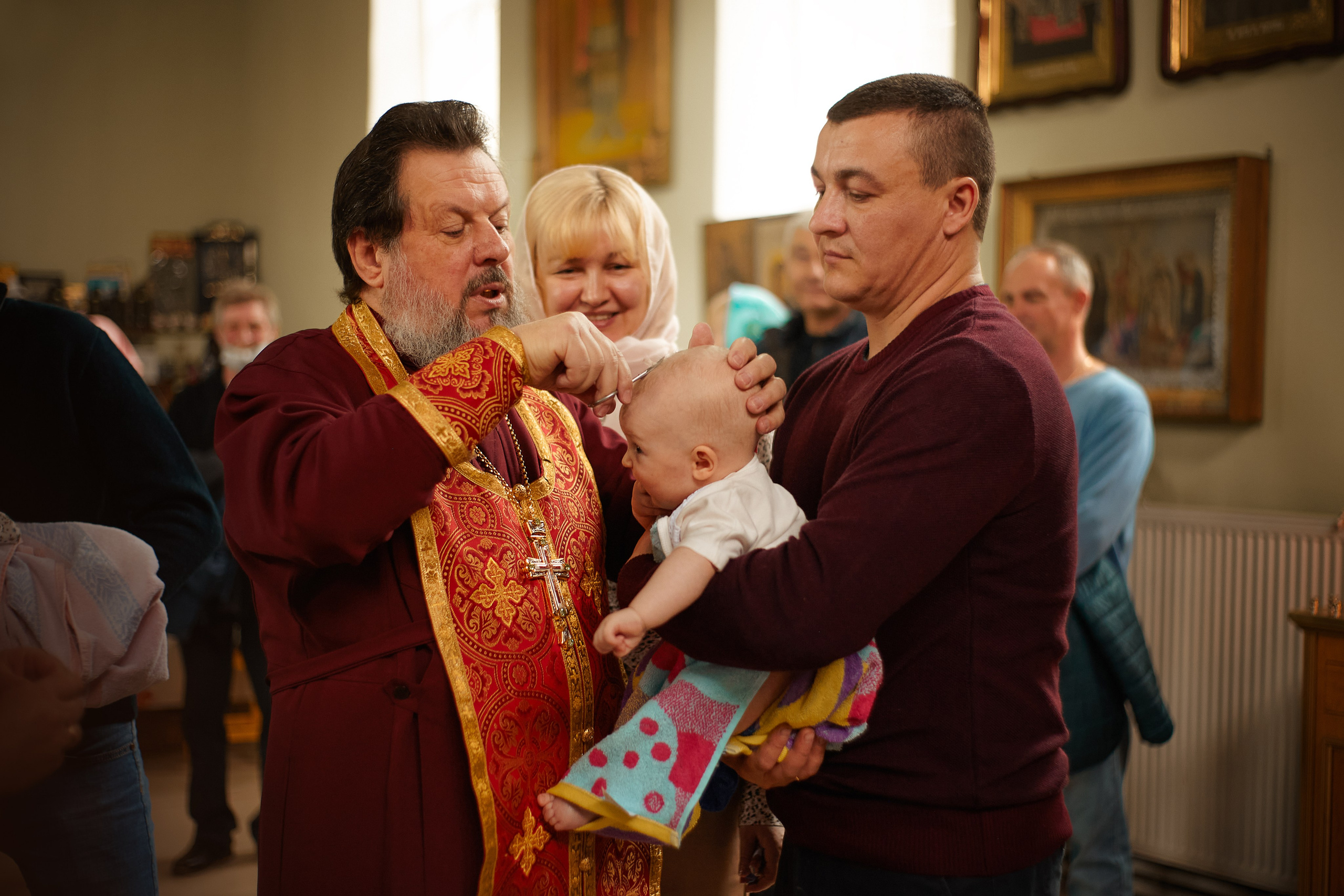 Крещение. Фотограф анималист в Москве Майорова Евгения