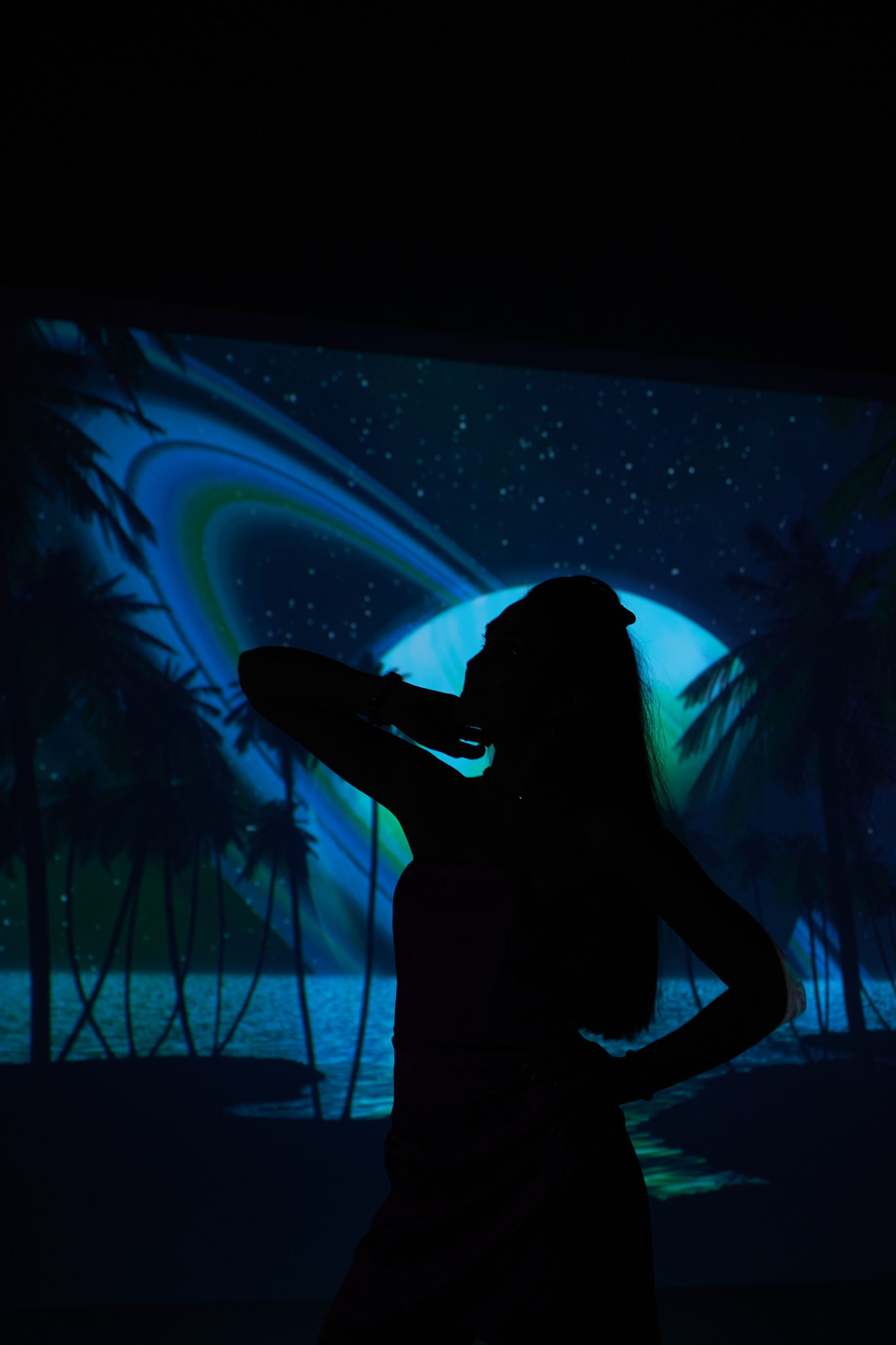 Фотосессия с проектором. Фотограф Serg Nekraov. Фотосъемка Москва и МО