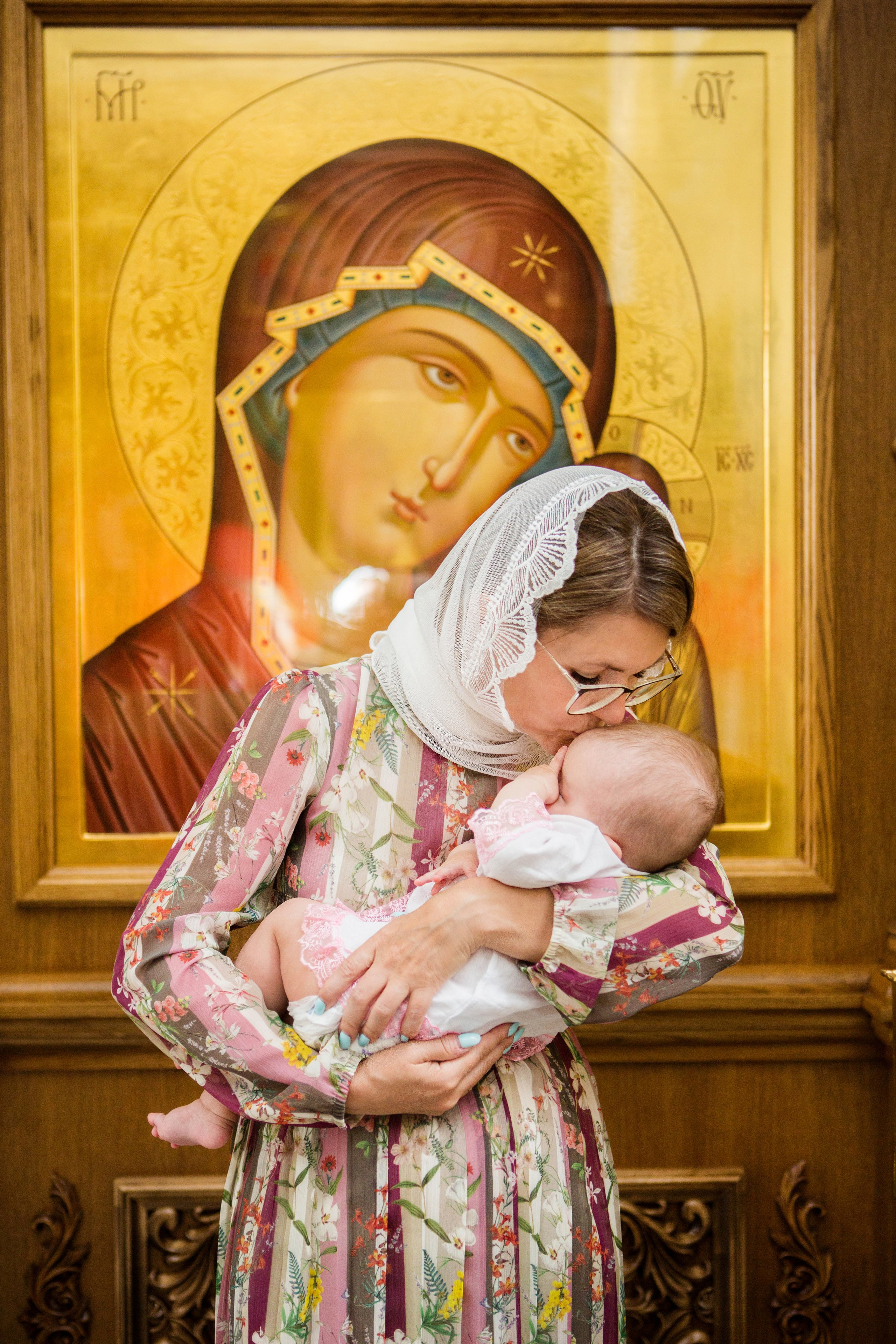 Крещение Софии. Храм Андрея Первозванного. Свадебный семейный и детский фотограф в Краснодаре Карина Федоровская