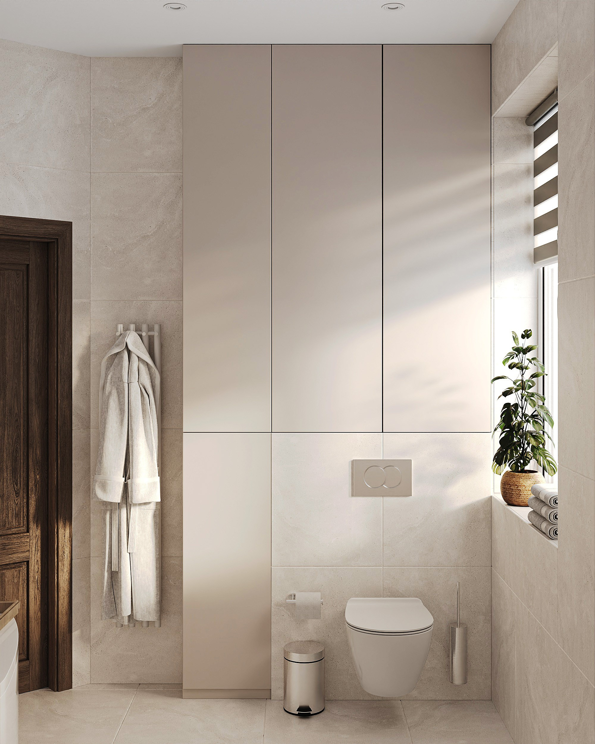 Светлый просторный СУ