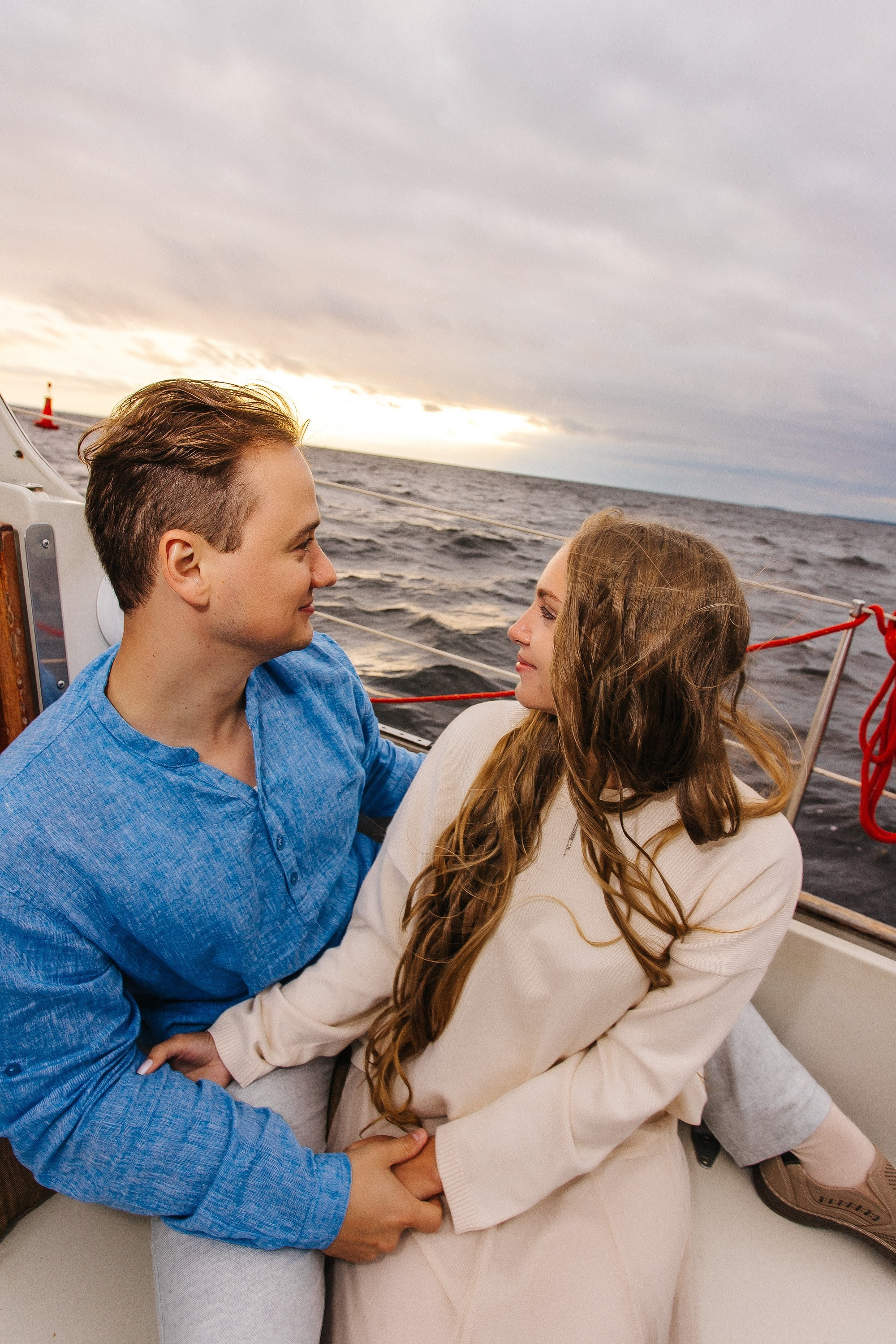 Прогулка на яхте. Фотограф в Санкт-Петербурге Юлия Ласкари