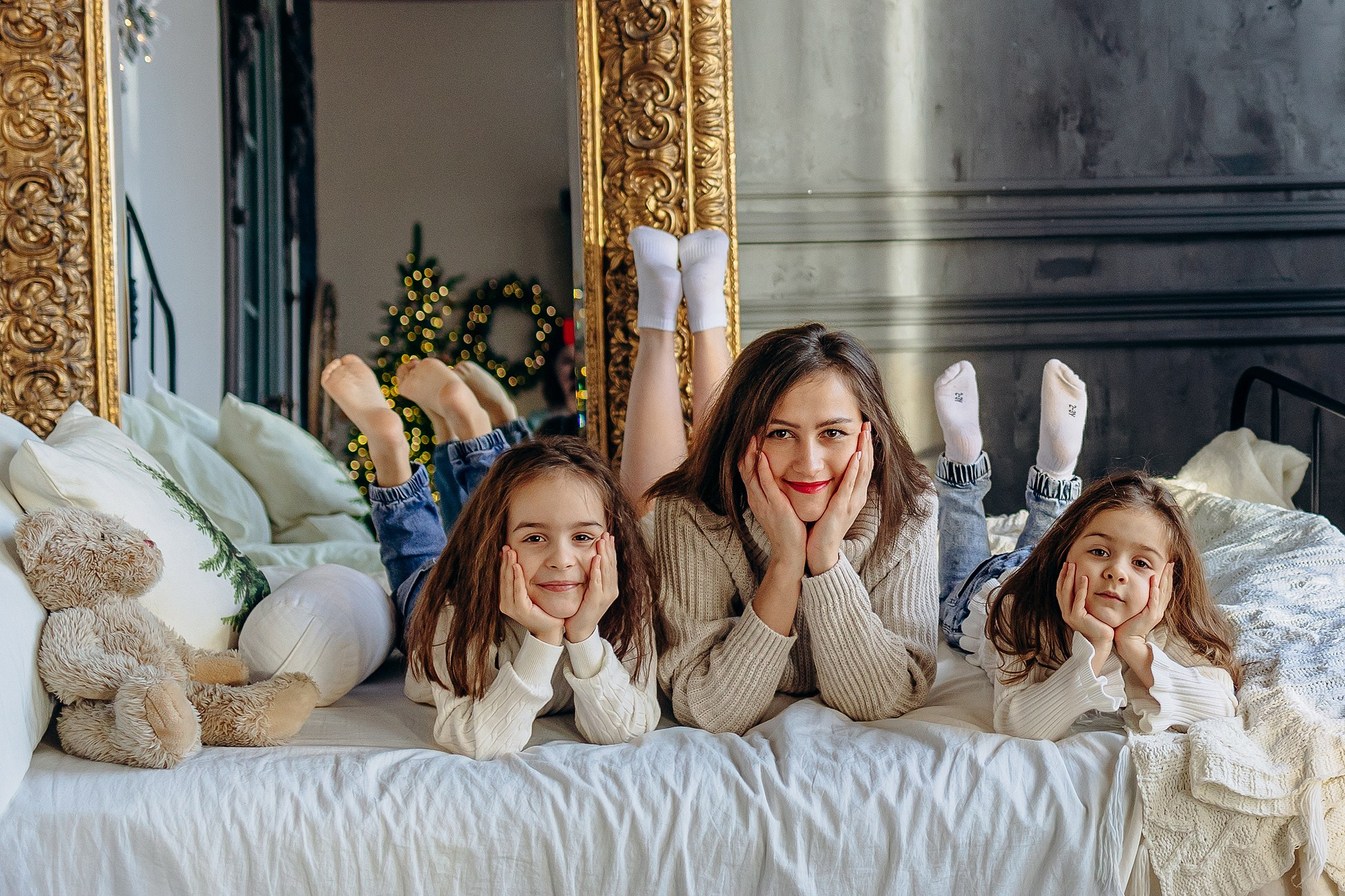 Девичий Новый год. Семейный фотограф в Пензе Мария Левина