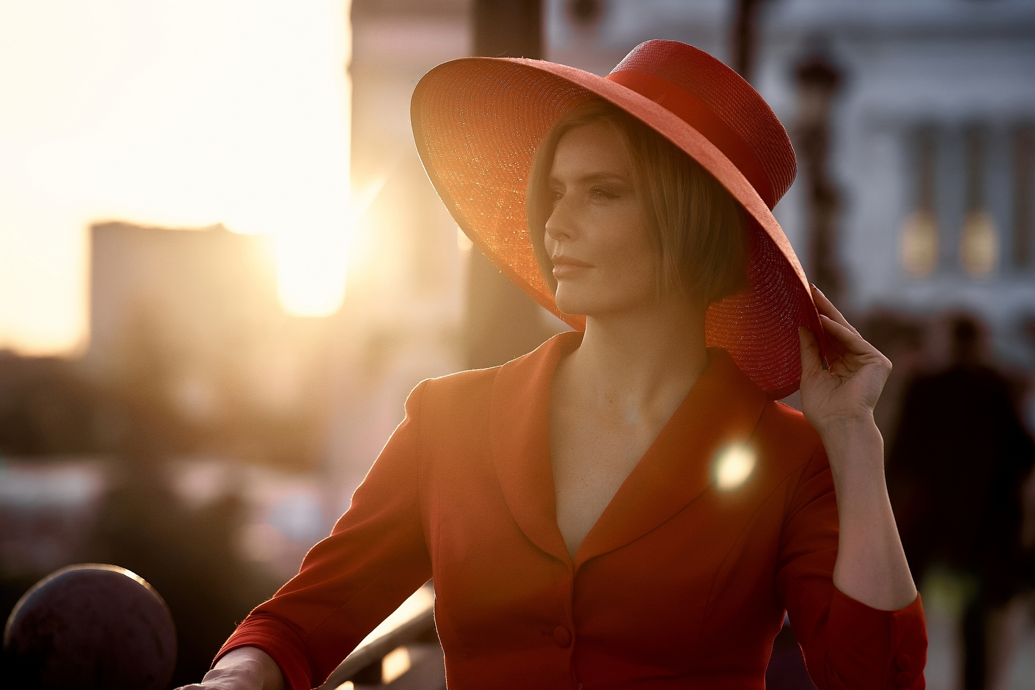 Проект «Красная Москва» с актрисой Анной Чуриной. Фотограф в Москве Сергей Гаварос