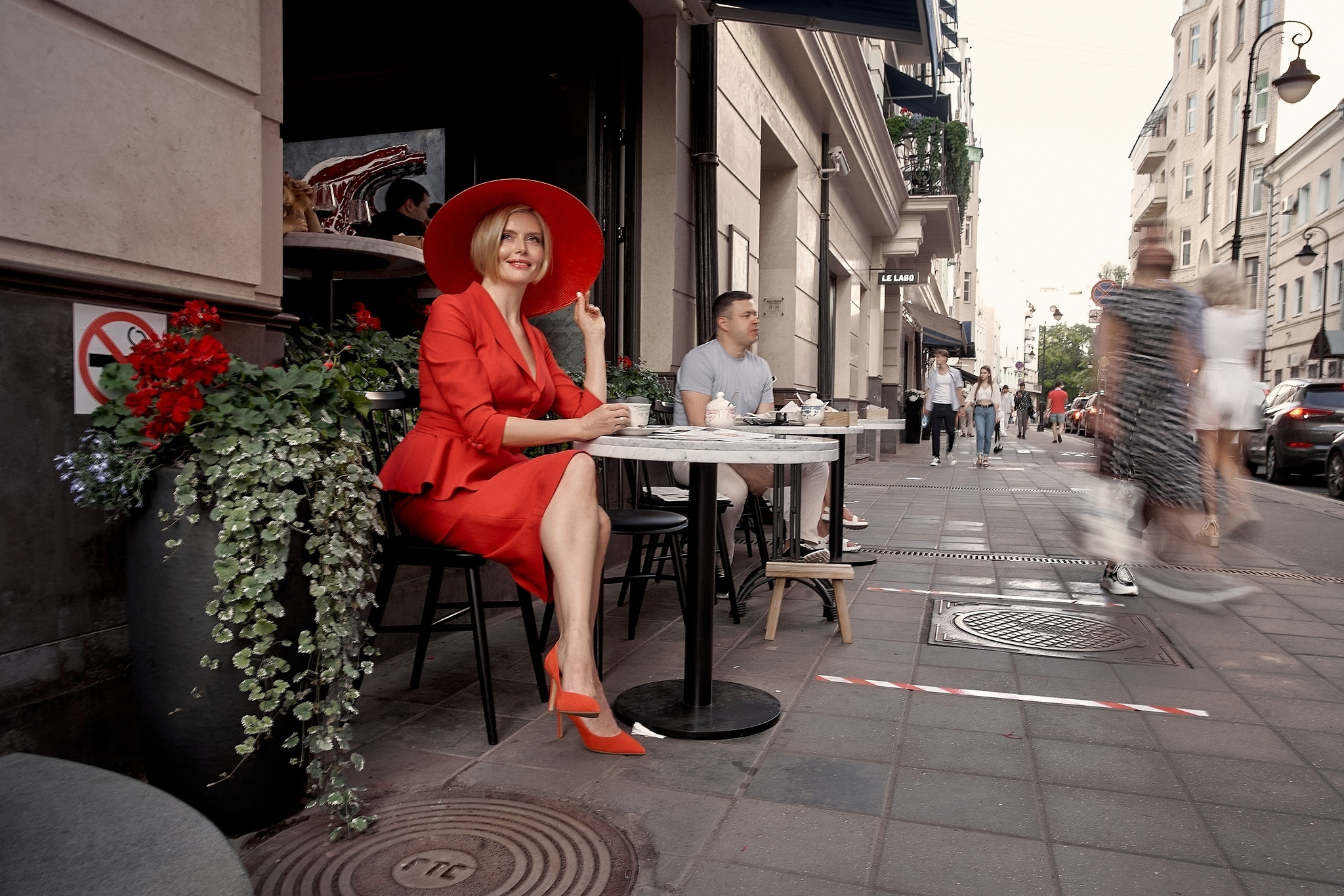 Проект «Красная Москва» с актрисой Анной Чуриной. Фотограф в Москве Сергей Гаварос