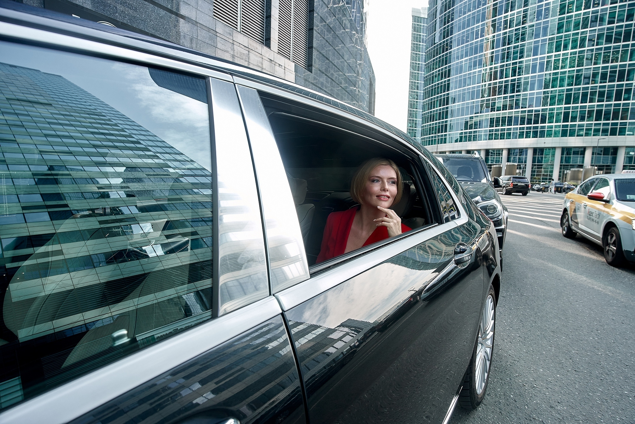 Проект «Красная Москва» с актрисой Анной Чуриной. Фотограф в Москве Сергей Гаварос