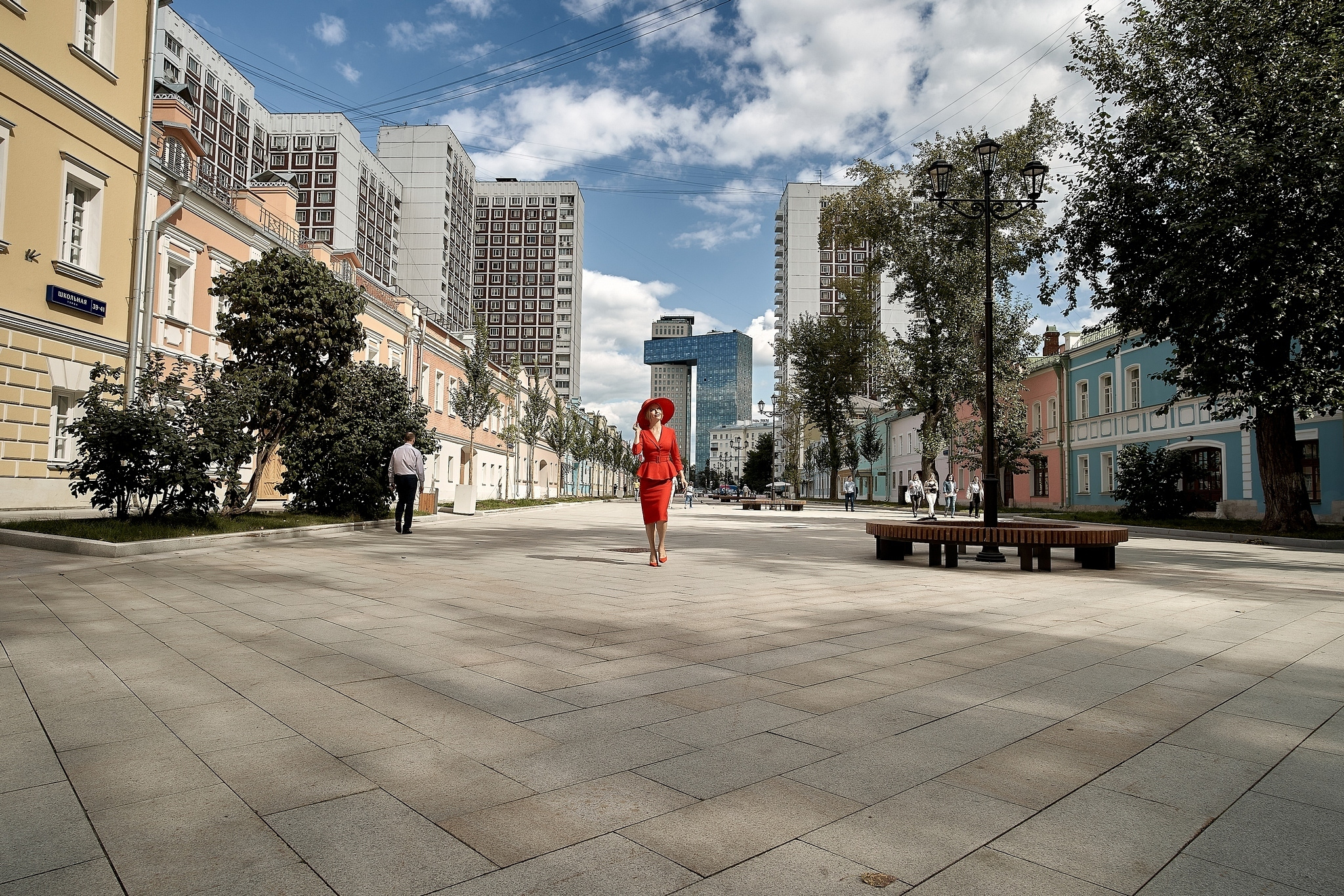 Проект «Красная Москва» с актрисой Анной Чуриной. Фотограф в Москве Сергей Гаварос