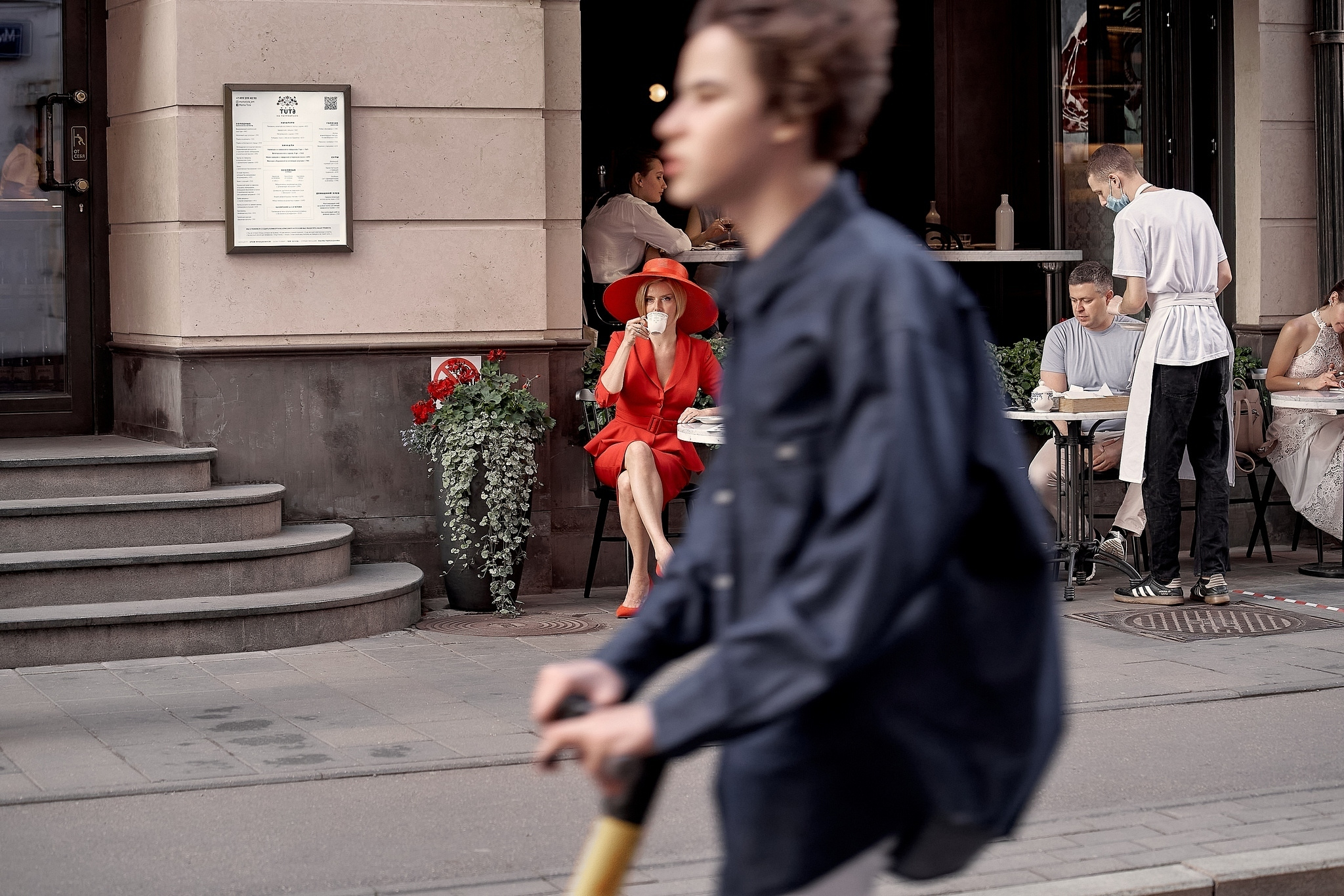 Проект «Красная Москва» с актрисой Анной Чуриной. Фотограф в Москве Сергей Гаварос