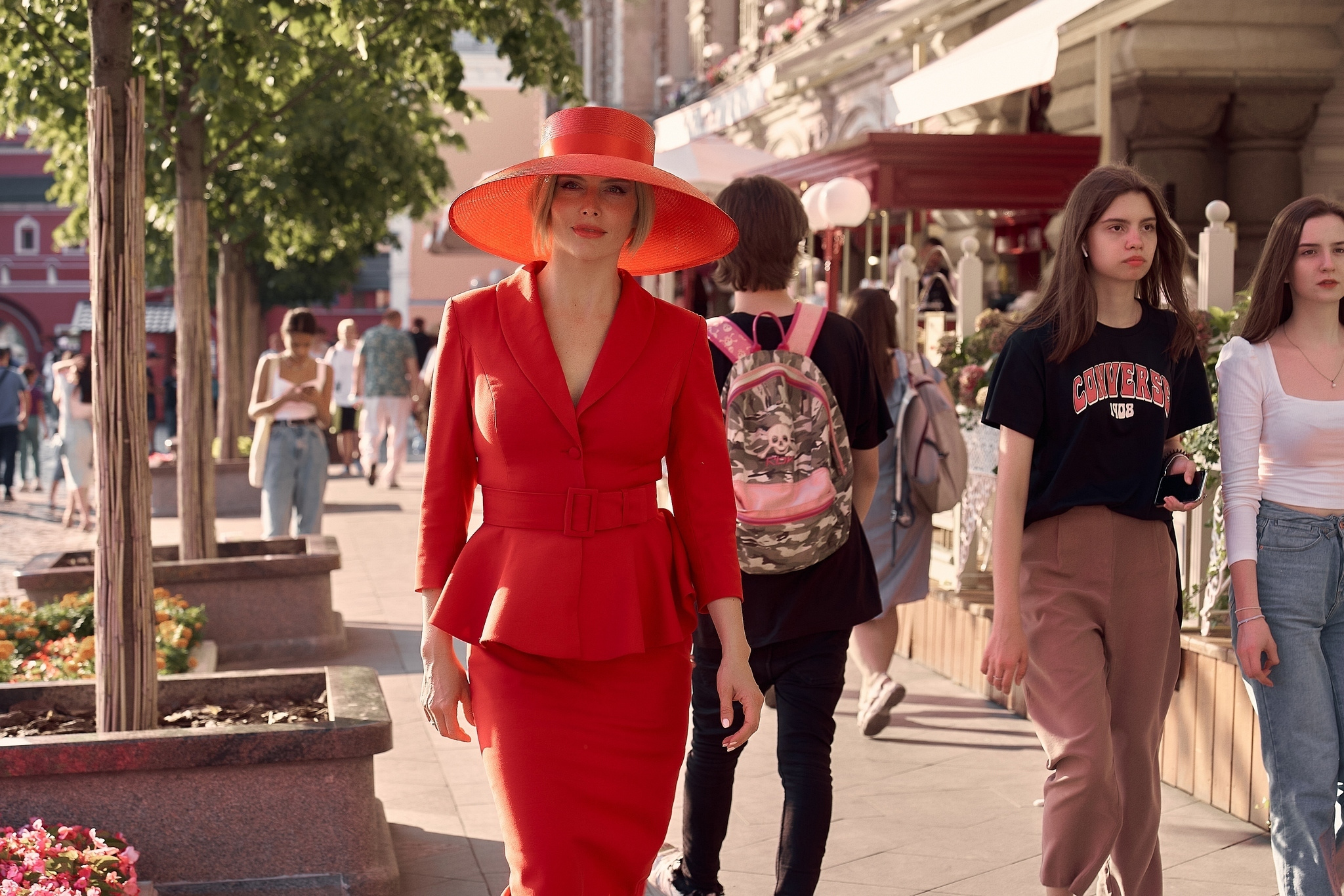 Проект «Красная Москва» с актрисой Анной Чуриной. Фотограф в Москве Сергей Гаварос