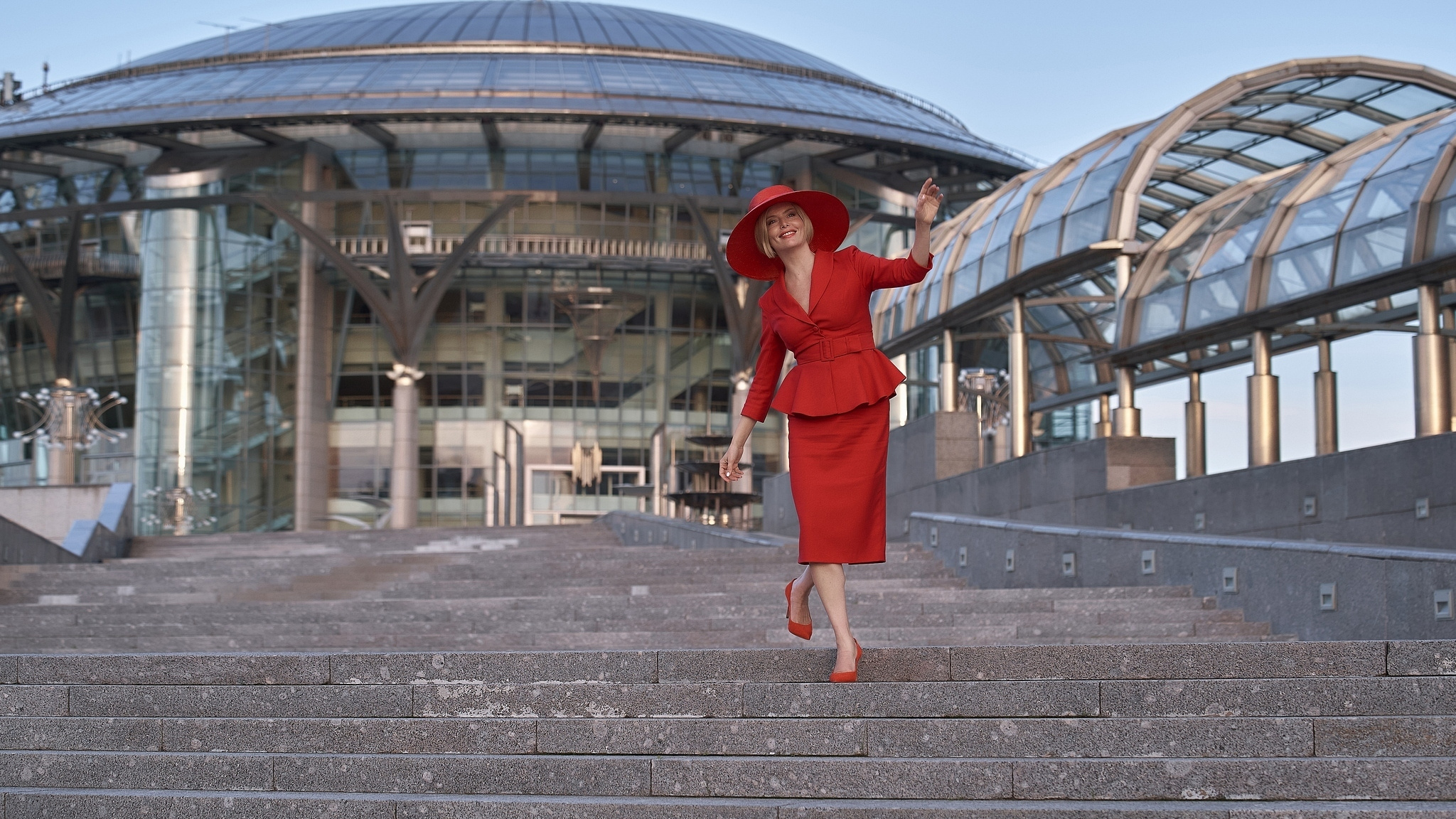 Проект «Красная Москва» с актрисой Анной Чуриной. Фотограф в Москве Сергей Гаварос