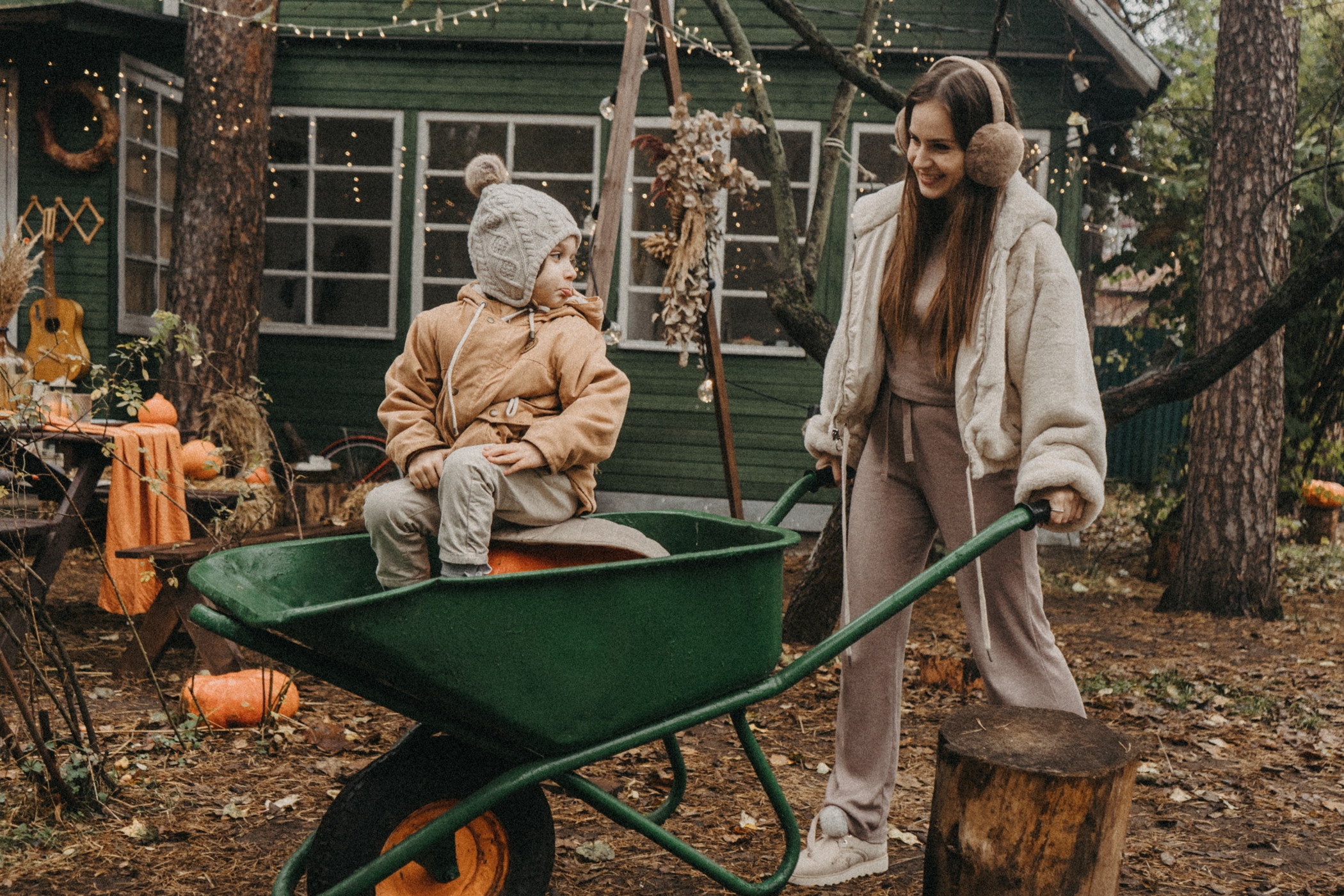 Осень создана для уюта и теплых объятий. Фотограф Наталья Колганова