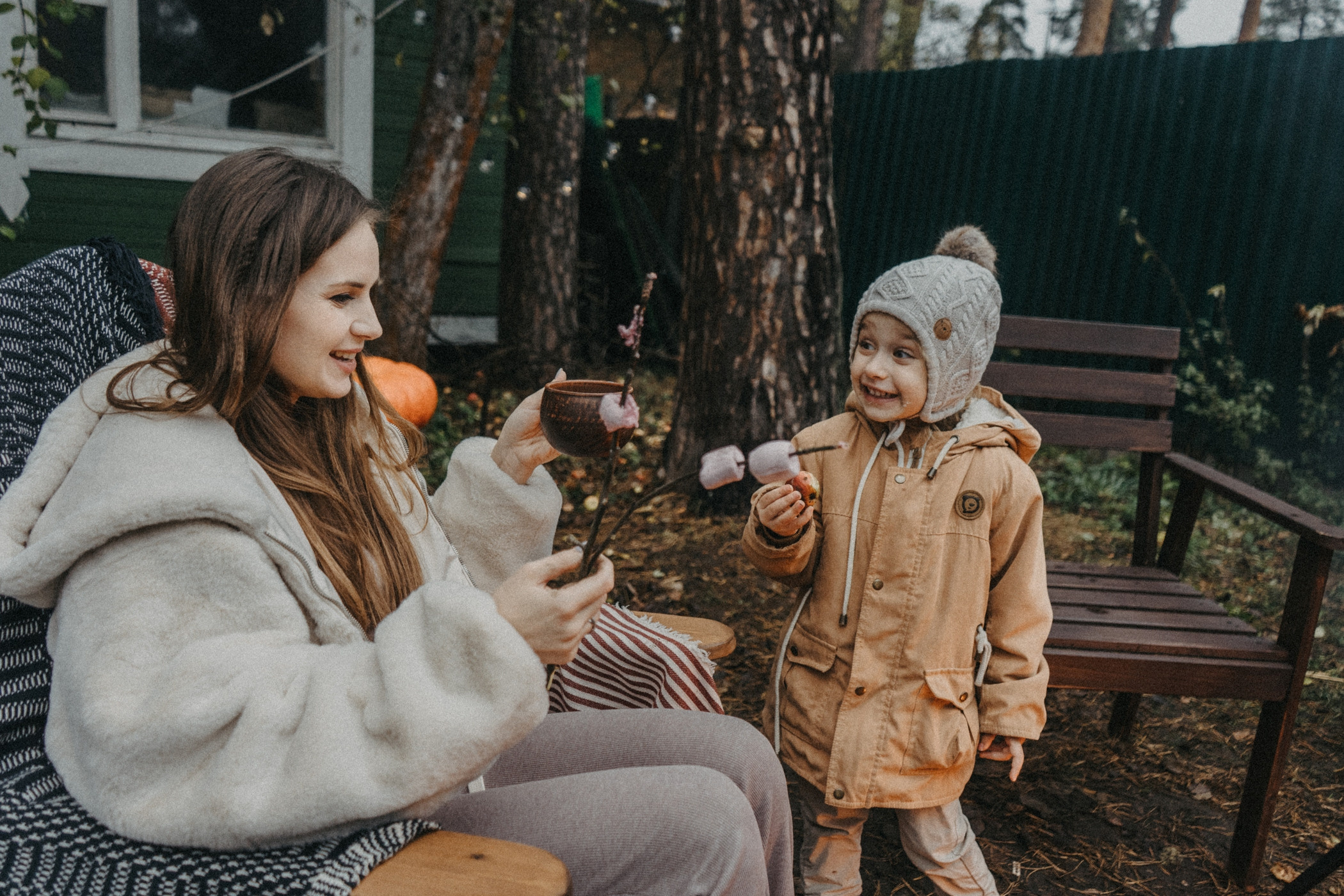 Осень создана для уюта и теплых объятий. Фотограф Наталья Колганова