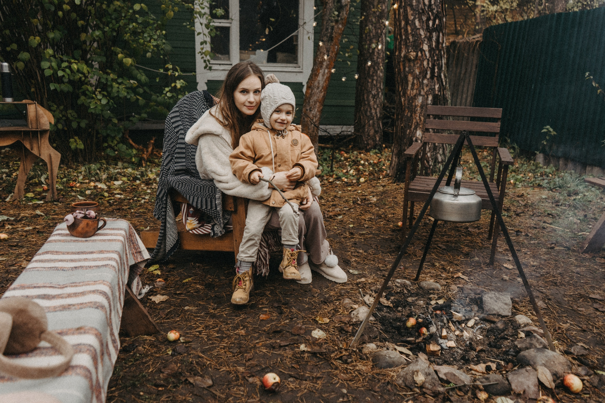 Осень создана для уюта и теплых объятий. Фотограф Наталья Колганова