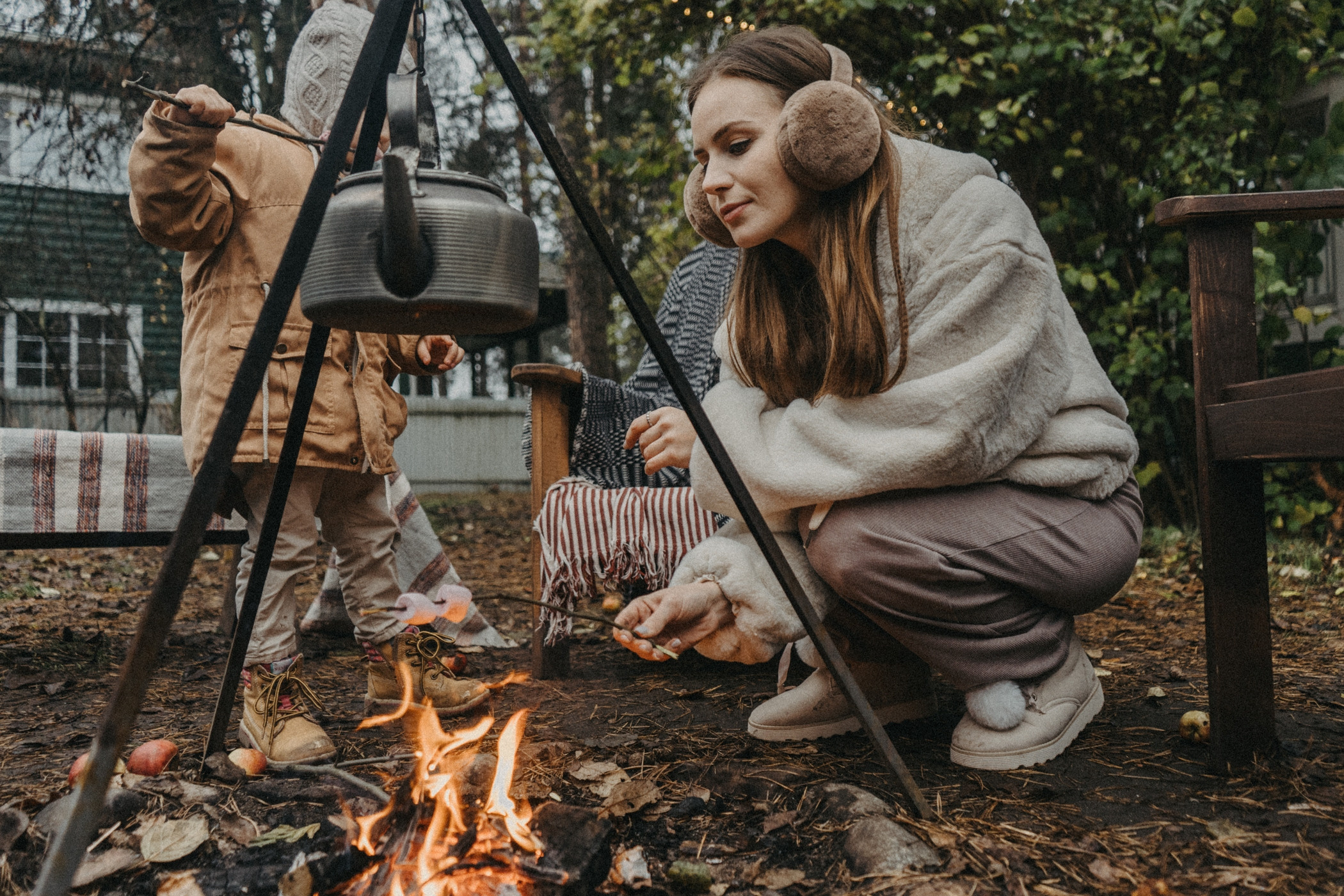 Осень создана для уюта и теплых объятий. Фотограф Наталья Колганова