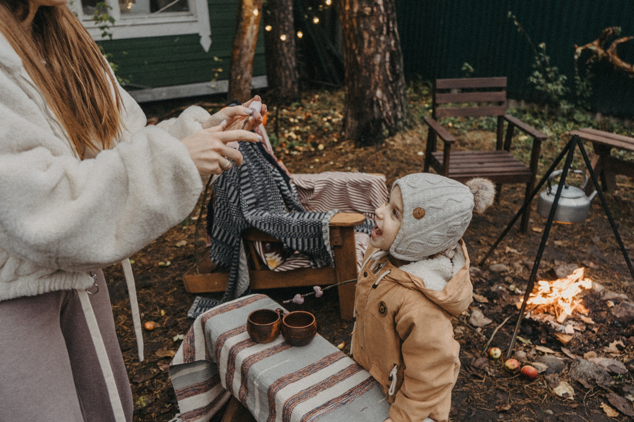Осень создана для уюта и теплых объятий. Фотограф Наталья Колганова