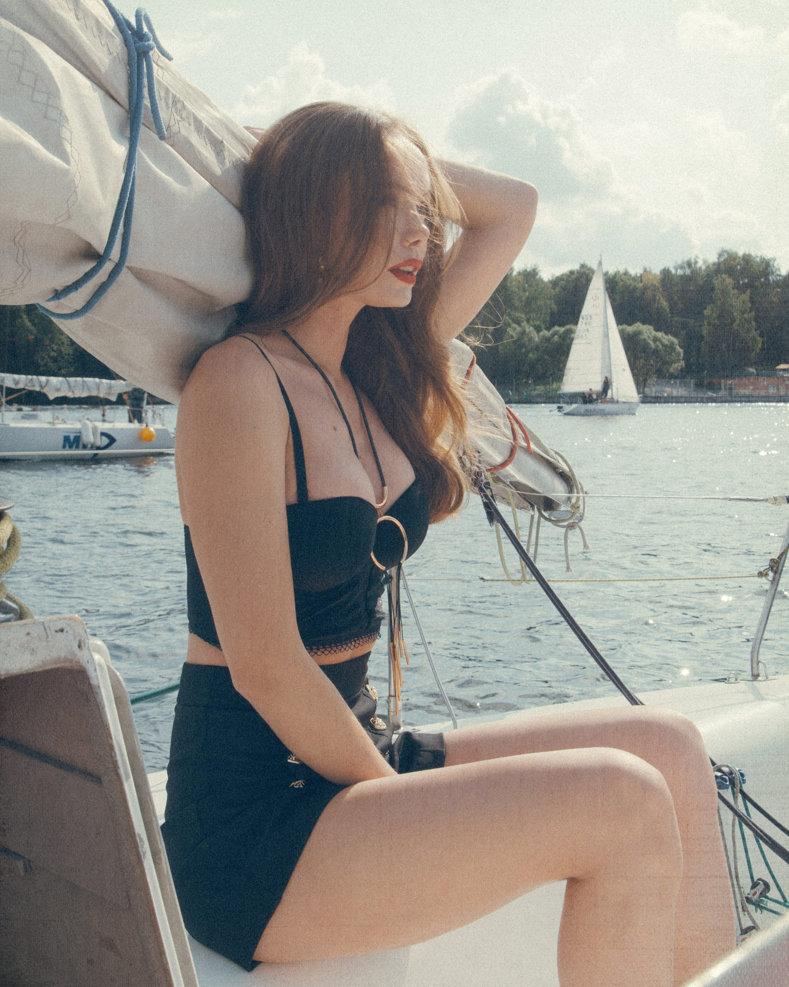 ФОТОСЕССИЯ НА ЯХТЕ. Будуарный фотограф Kris Murr|Москва|Съемки FASHION|BOUDOIR|NUDE
