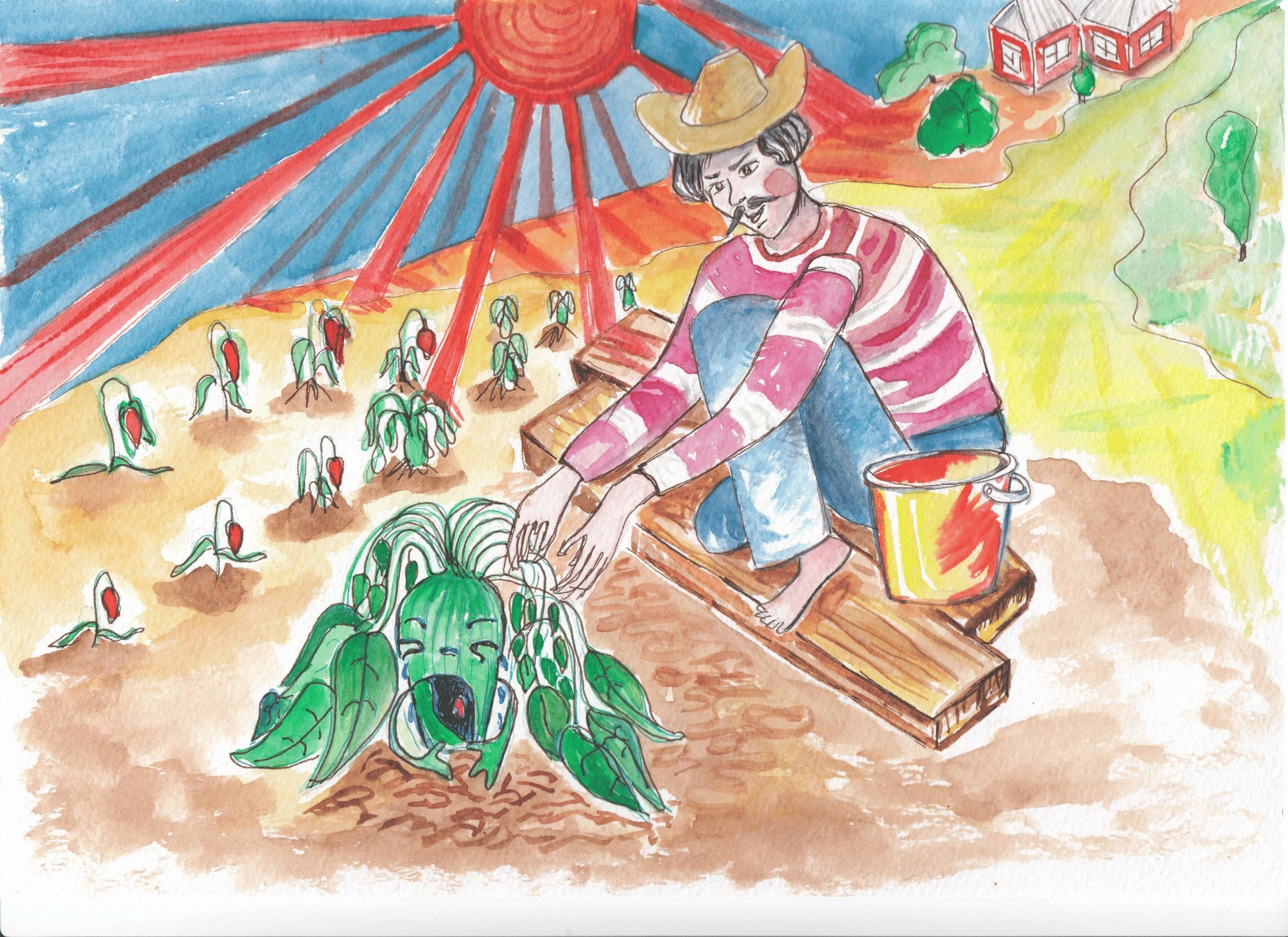 Illustration 20/30 cm watercolor on paper 2021