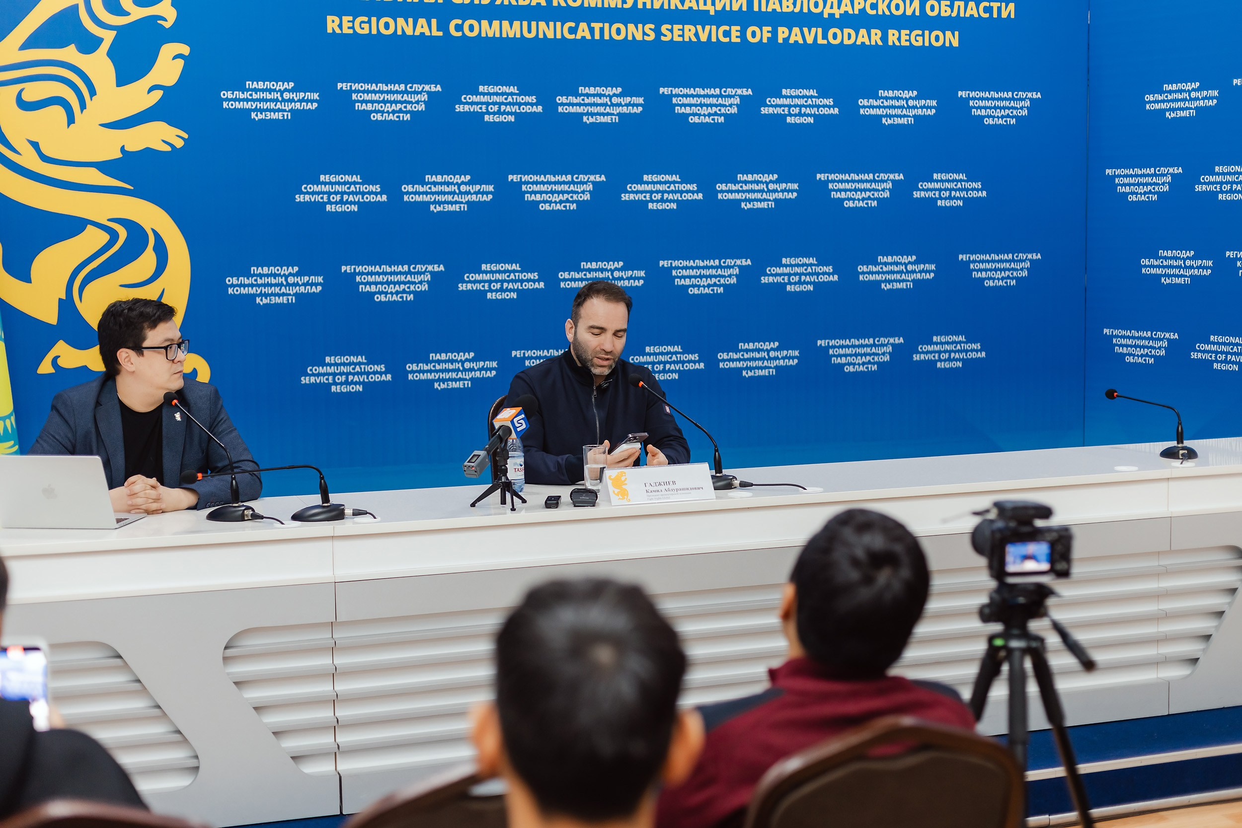 Пресс-конференция Камиля Гаджиева. Кипятком Павлодар