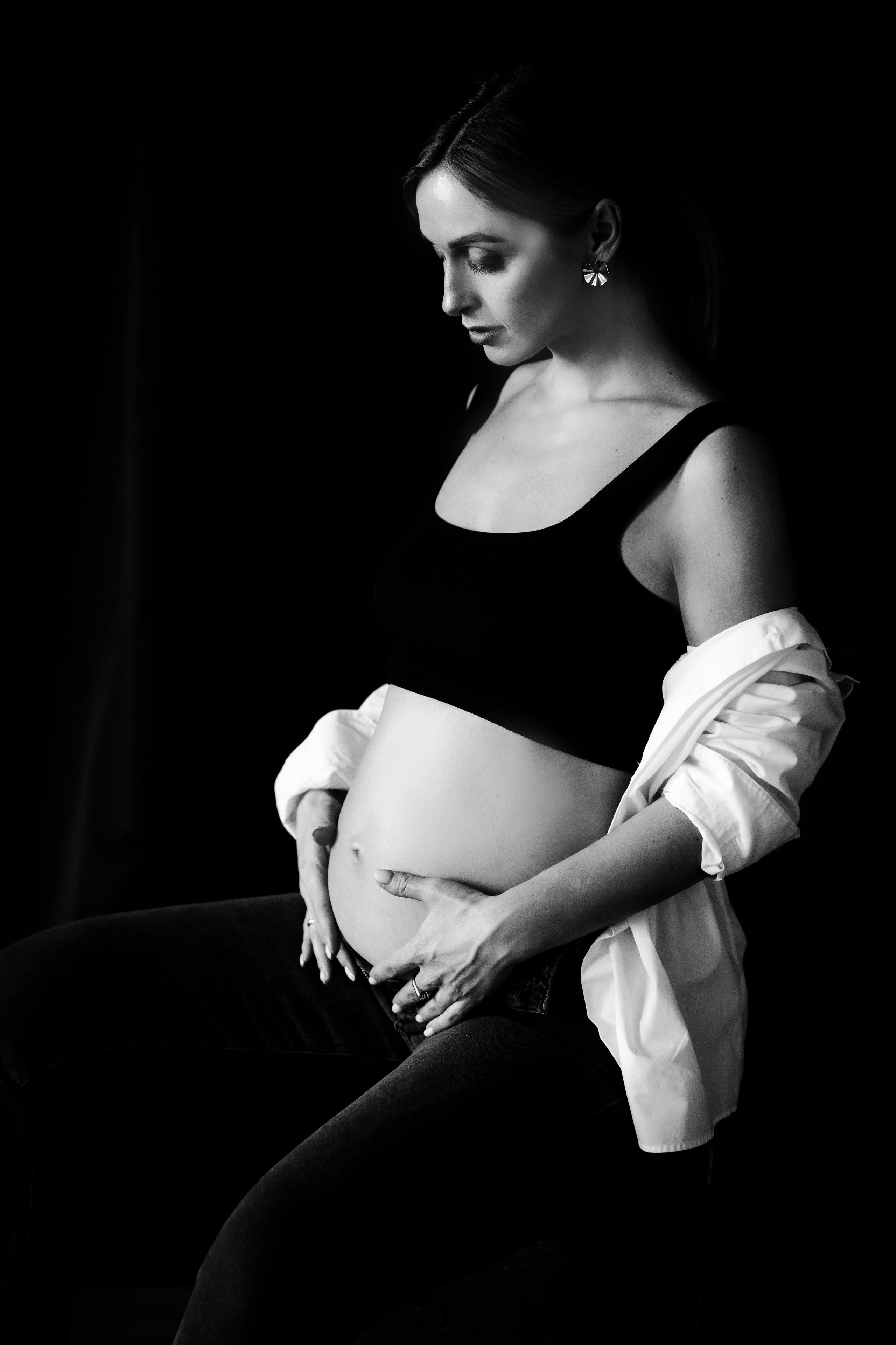 Женское. ЧБ Фотограф Ольга Лесли