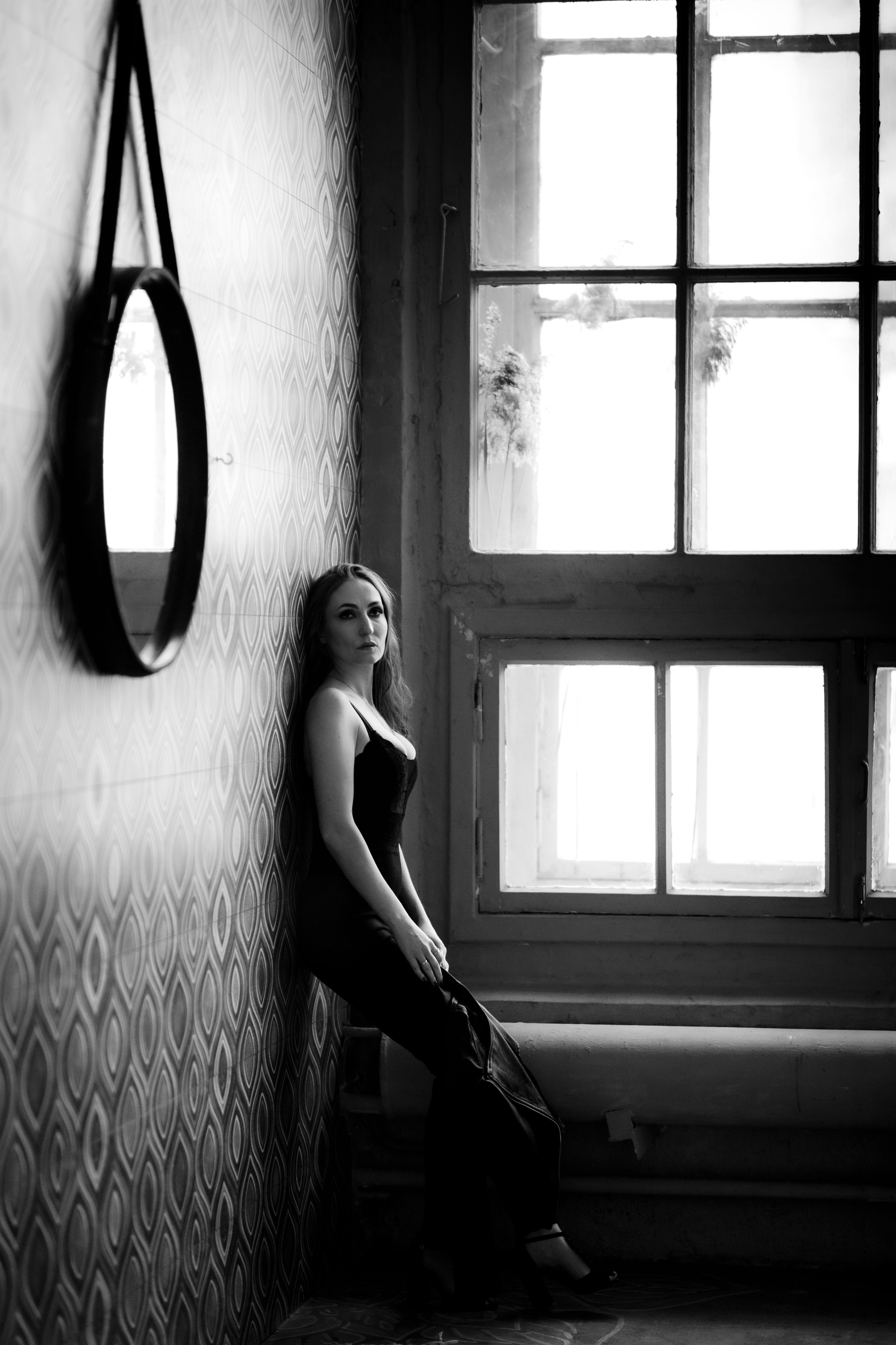 Женское. ЧБ Фотограф Ольга Лесли