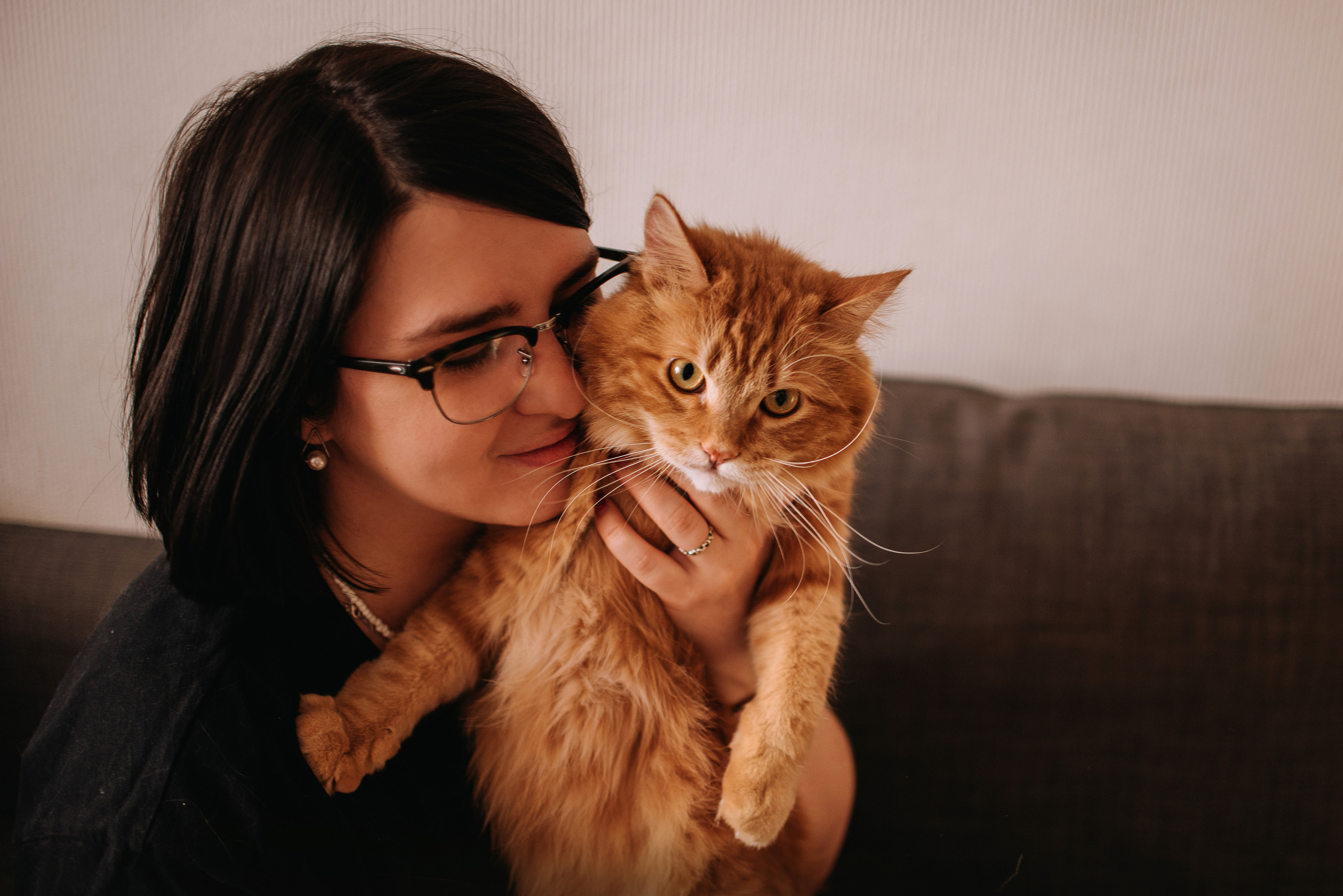 Домашнее: кот Баттерз и Юля. Портфолио