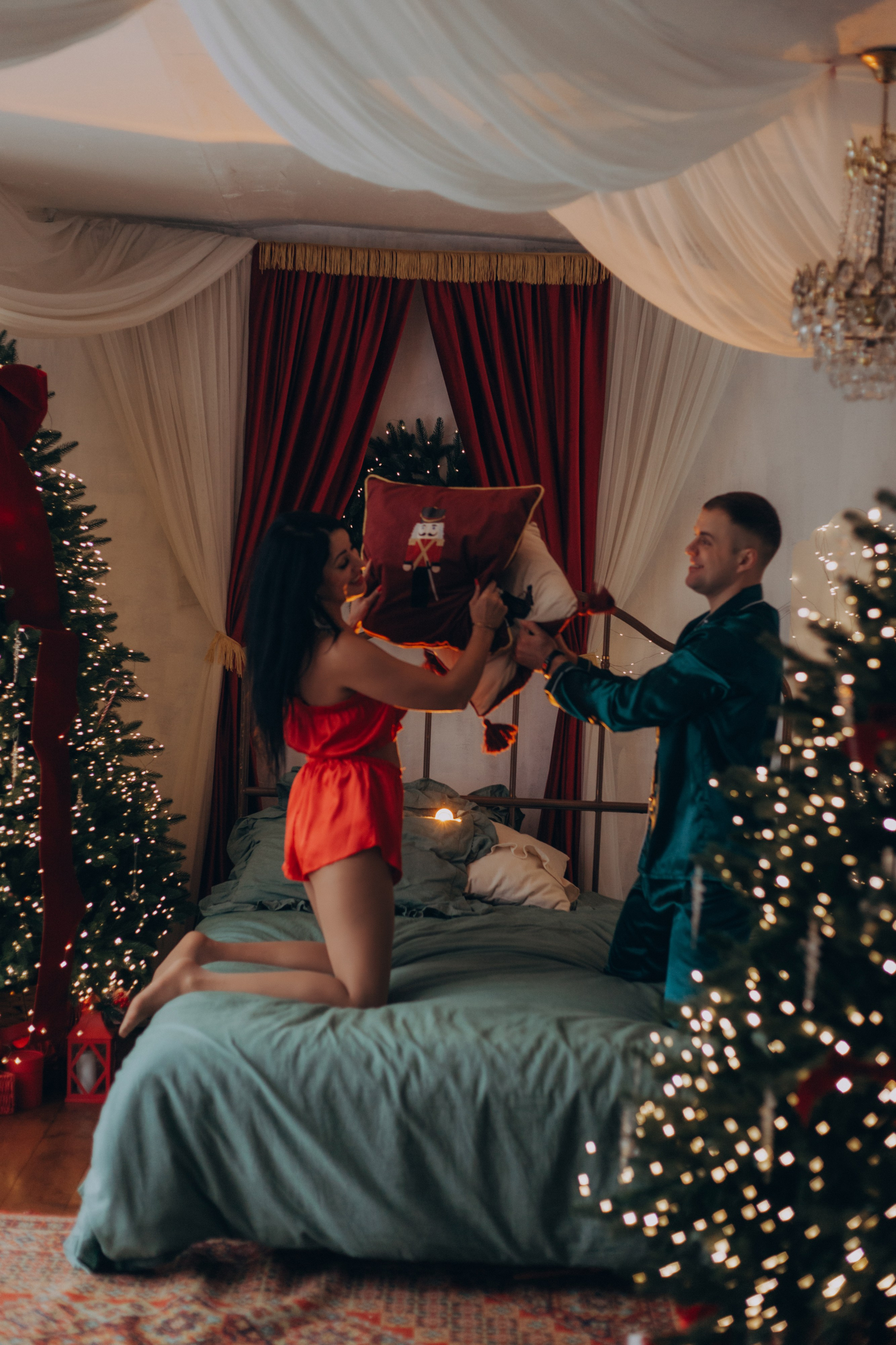 Новогодняя съёмка «Теплопункт». Семейный фотограф в г. Белгороде Ангелина Прокопенко