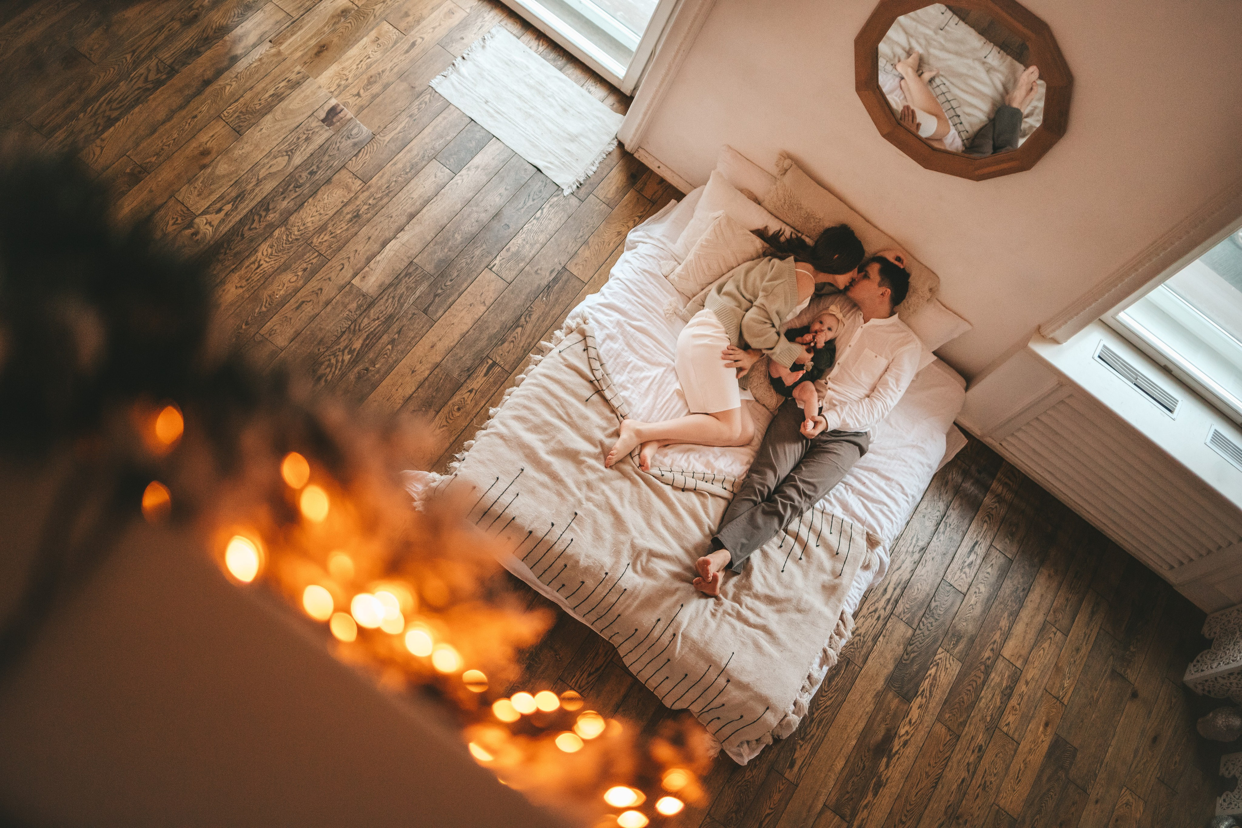 Дима, Аня и Алиса. Семейный lifestyle фотограф в Санкт-Петербурге Людмила Пахомова