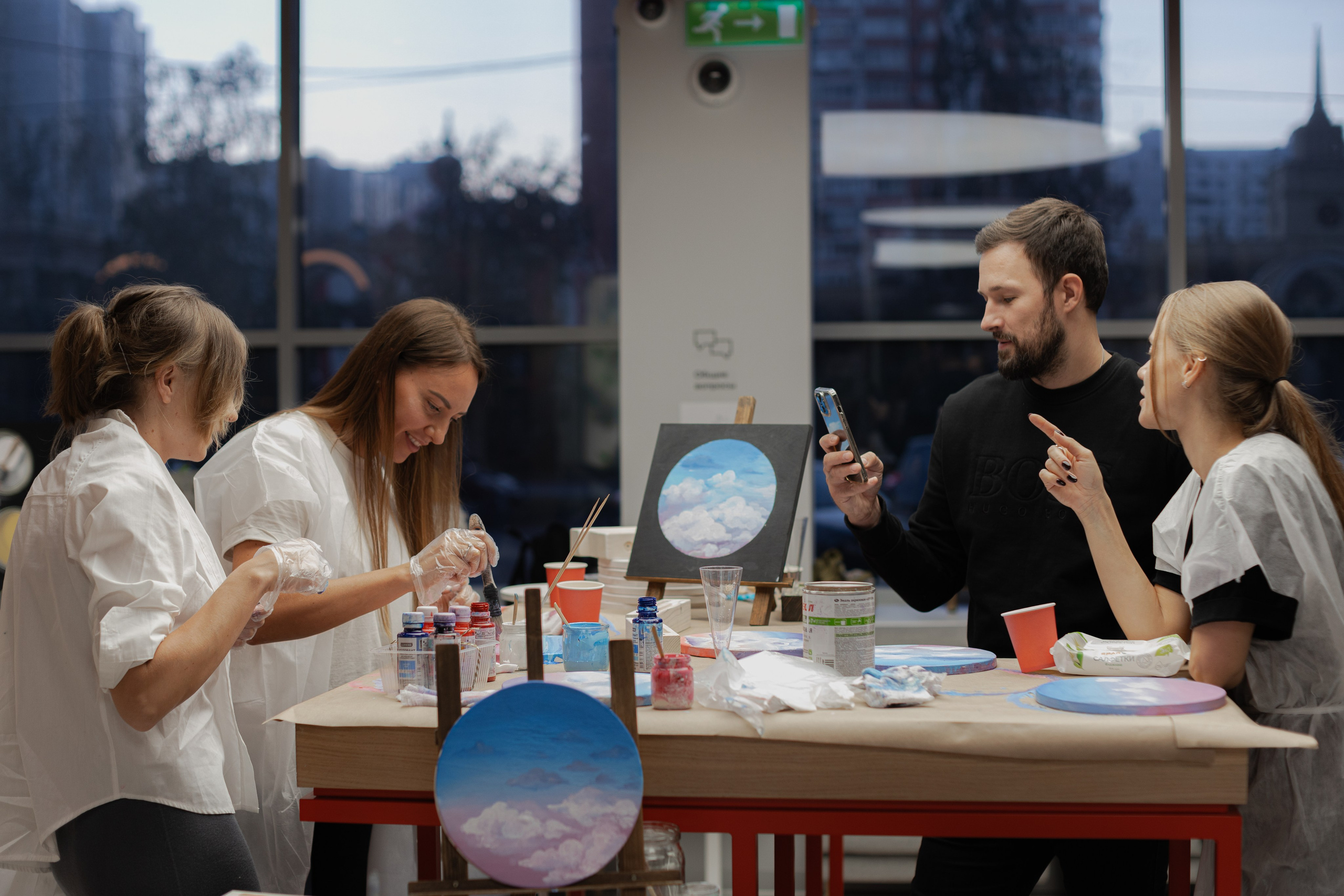 Мк в Альфа Банке. Анастасия Ракчеева Художник
