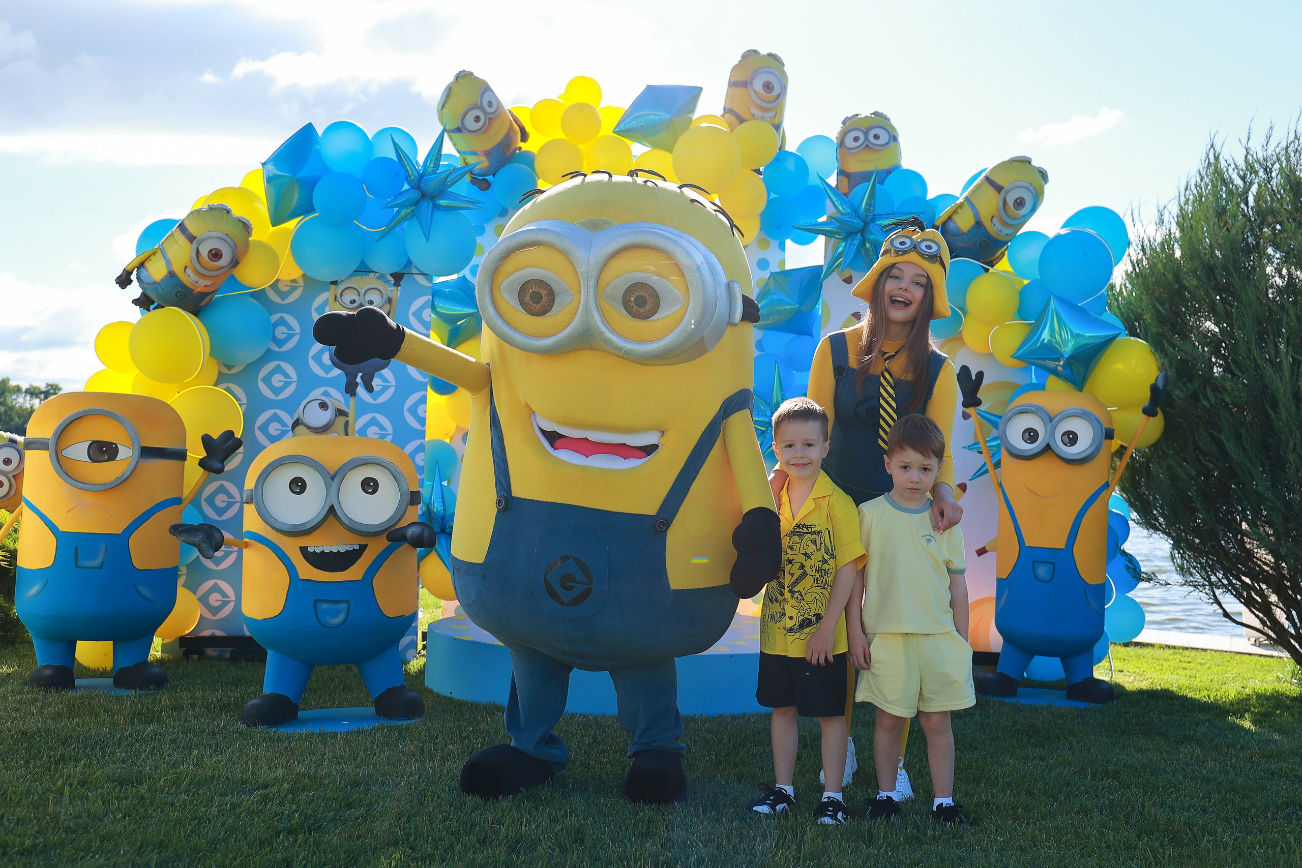 Миньоны. Детский семейный фотограф Краснодар