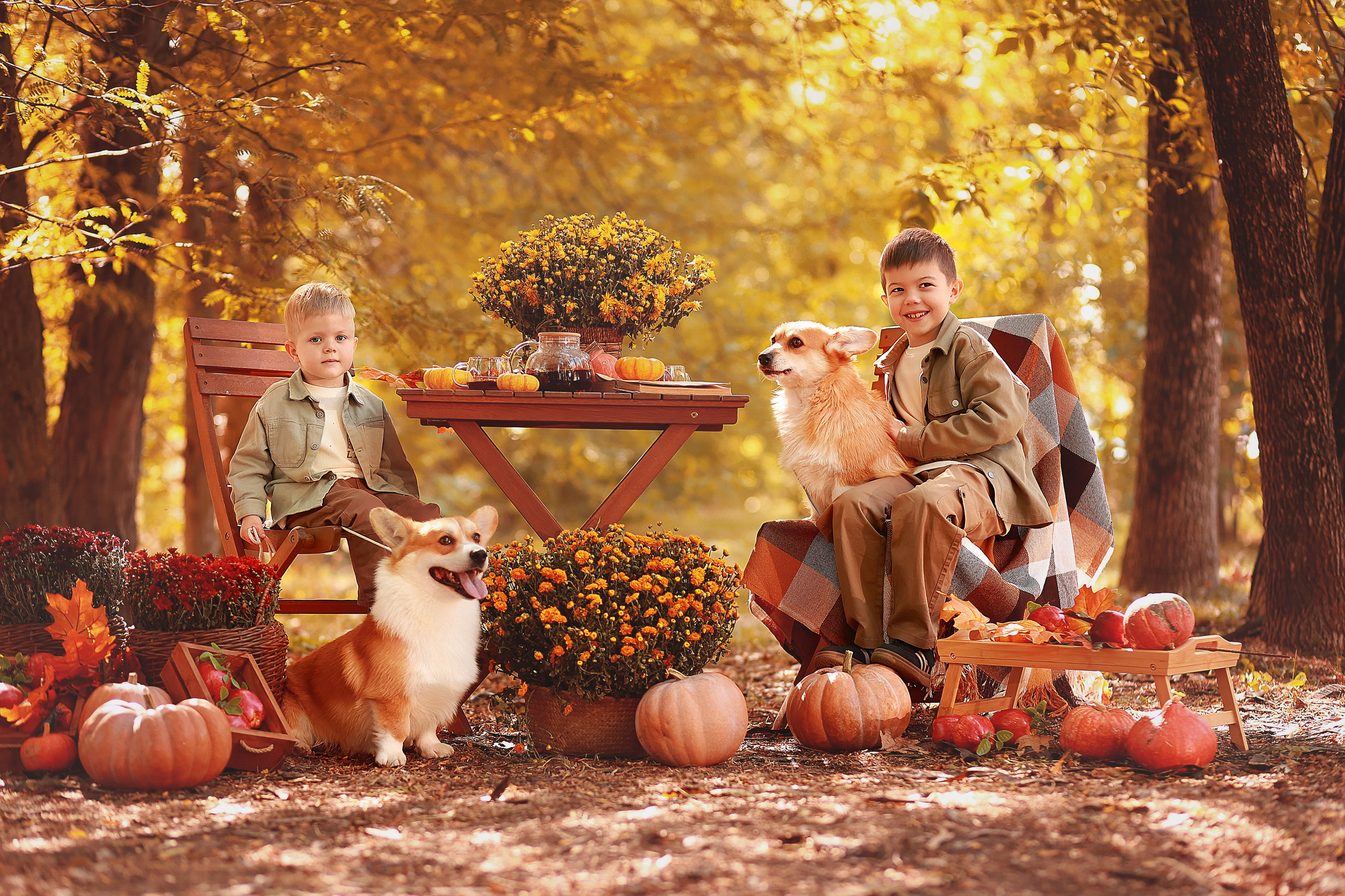 Пикник в парке. Детский семейный фотограф Краснодар