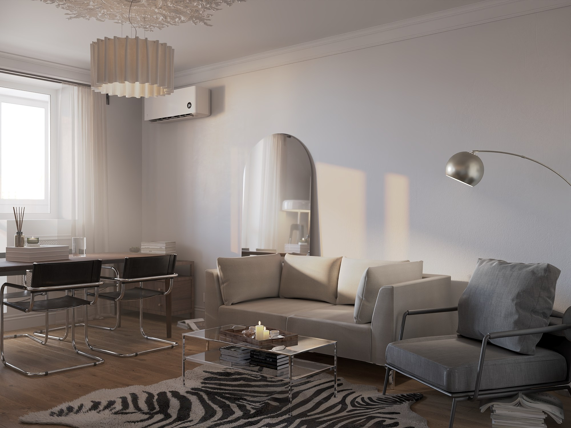 Тополиная аллея м-н, квартира 69 м². БК студия дизайна интерьера