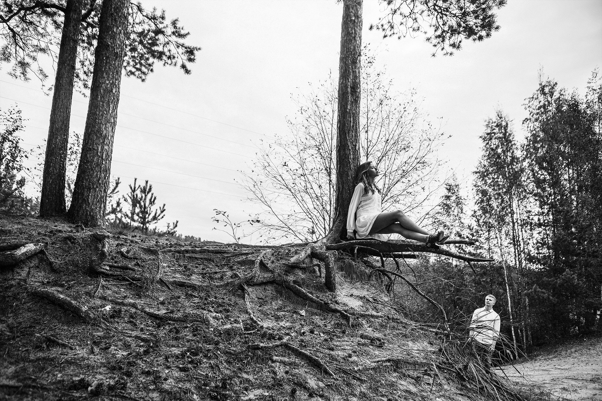 Лавстори фотосессия на природе и в лесу