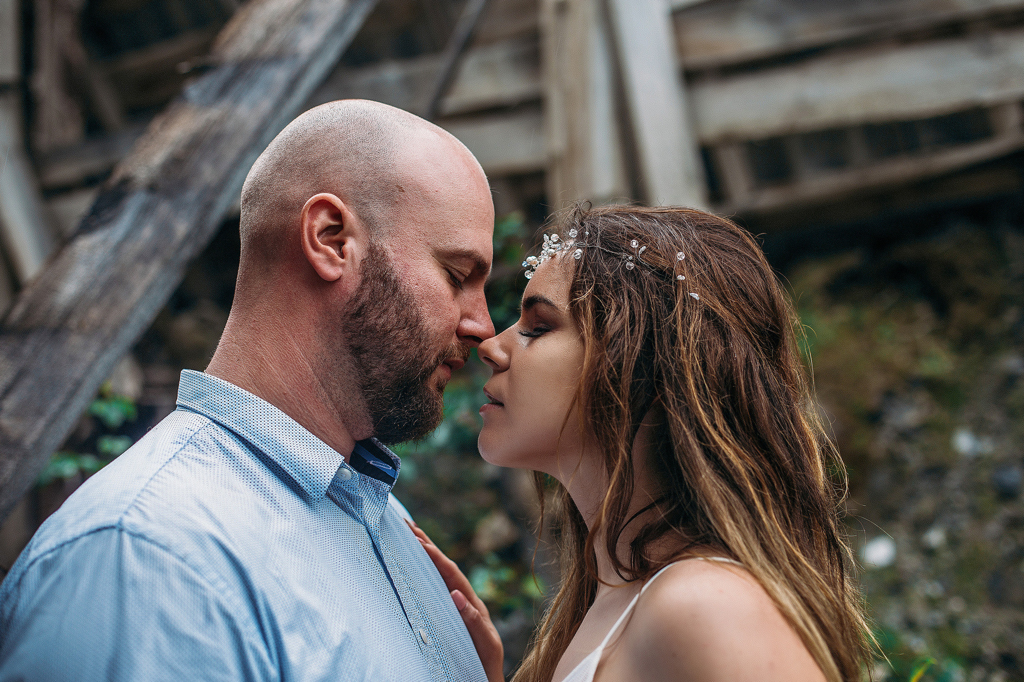 Кареллия - прекрасное место для лавстори фотосессии