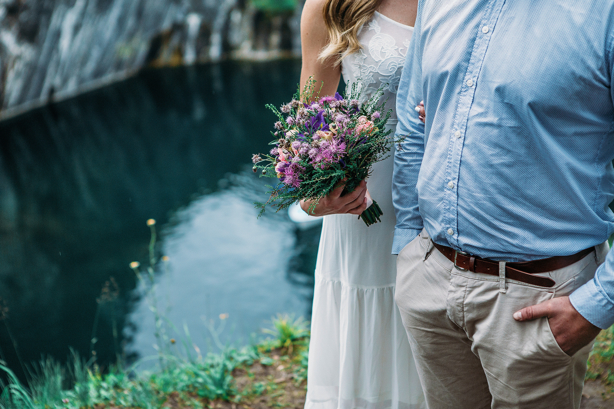 Кареллия - прекрасное место для лавстори фотосессии