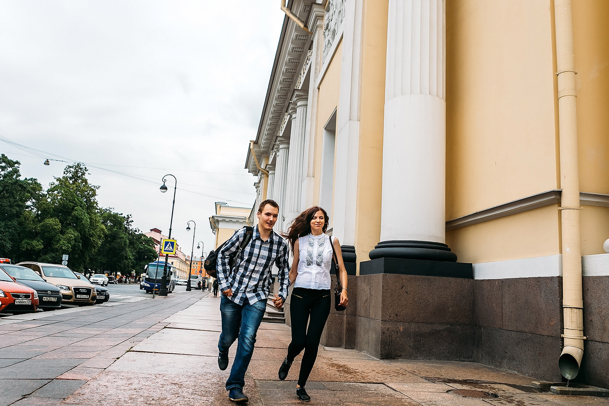 Любовная история на берегу моря и в центре Санкт-Петербурга