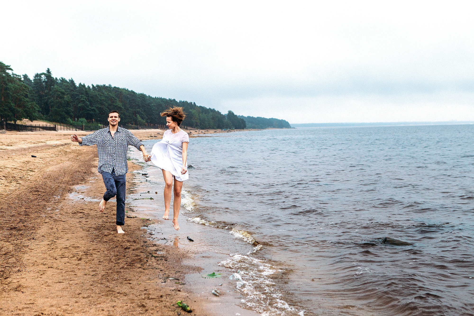 Лавстори на природе - удивительные кадры под дождём