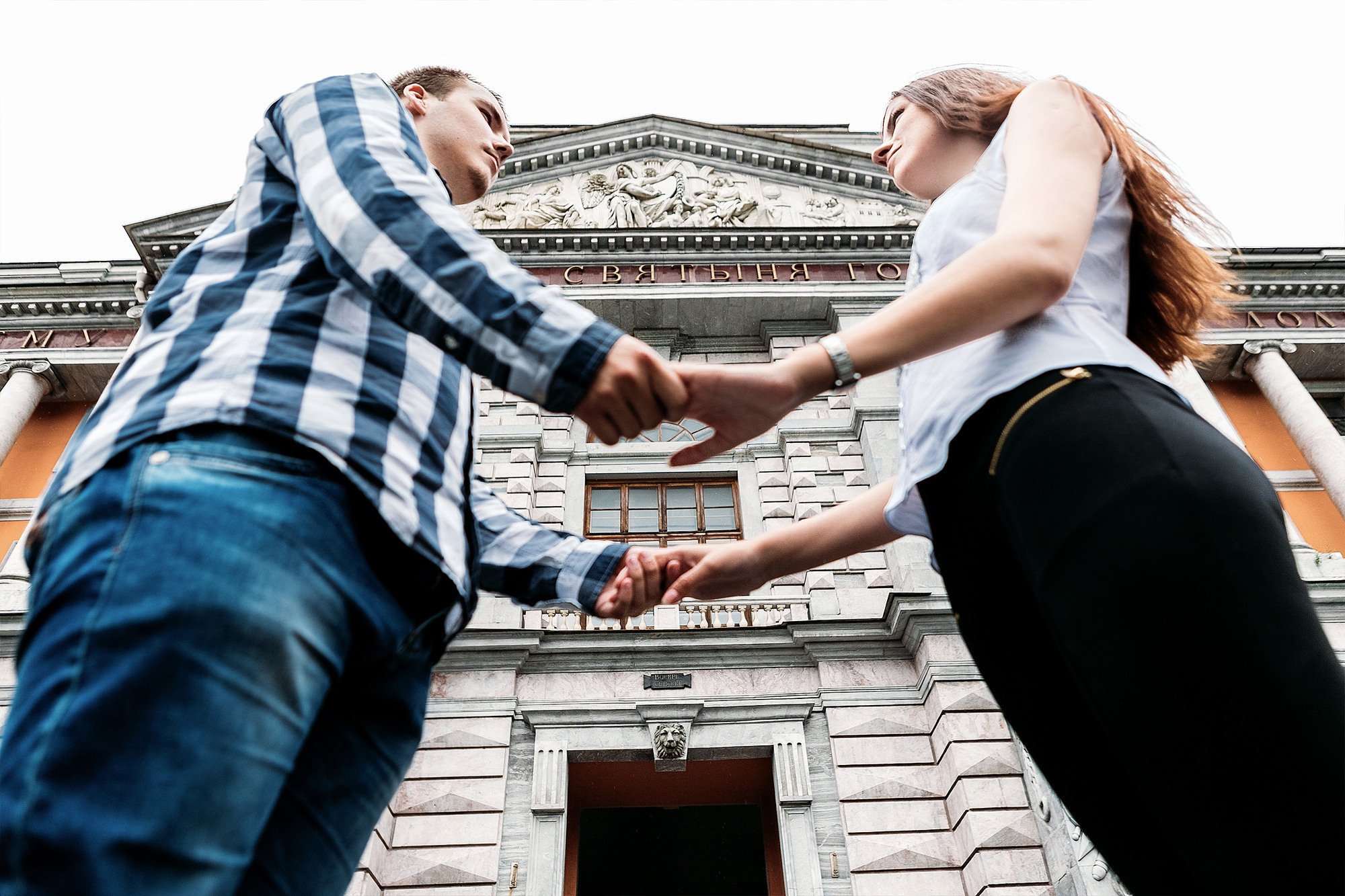 Любовная история на берегу моря и в центре Санкт-Петербурга