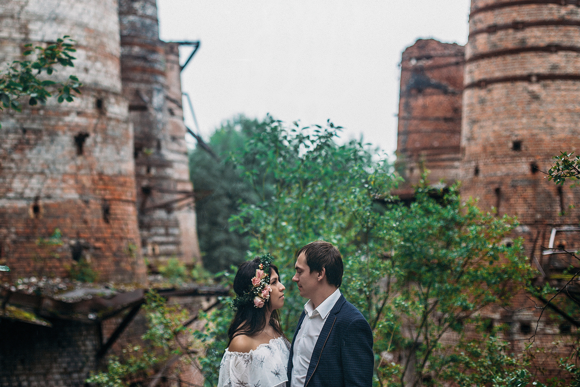 Предсвадебная фотосессия в Рускеала, Кареллия - лавстори двух сердец