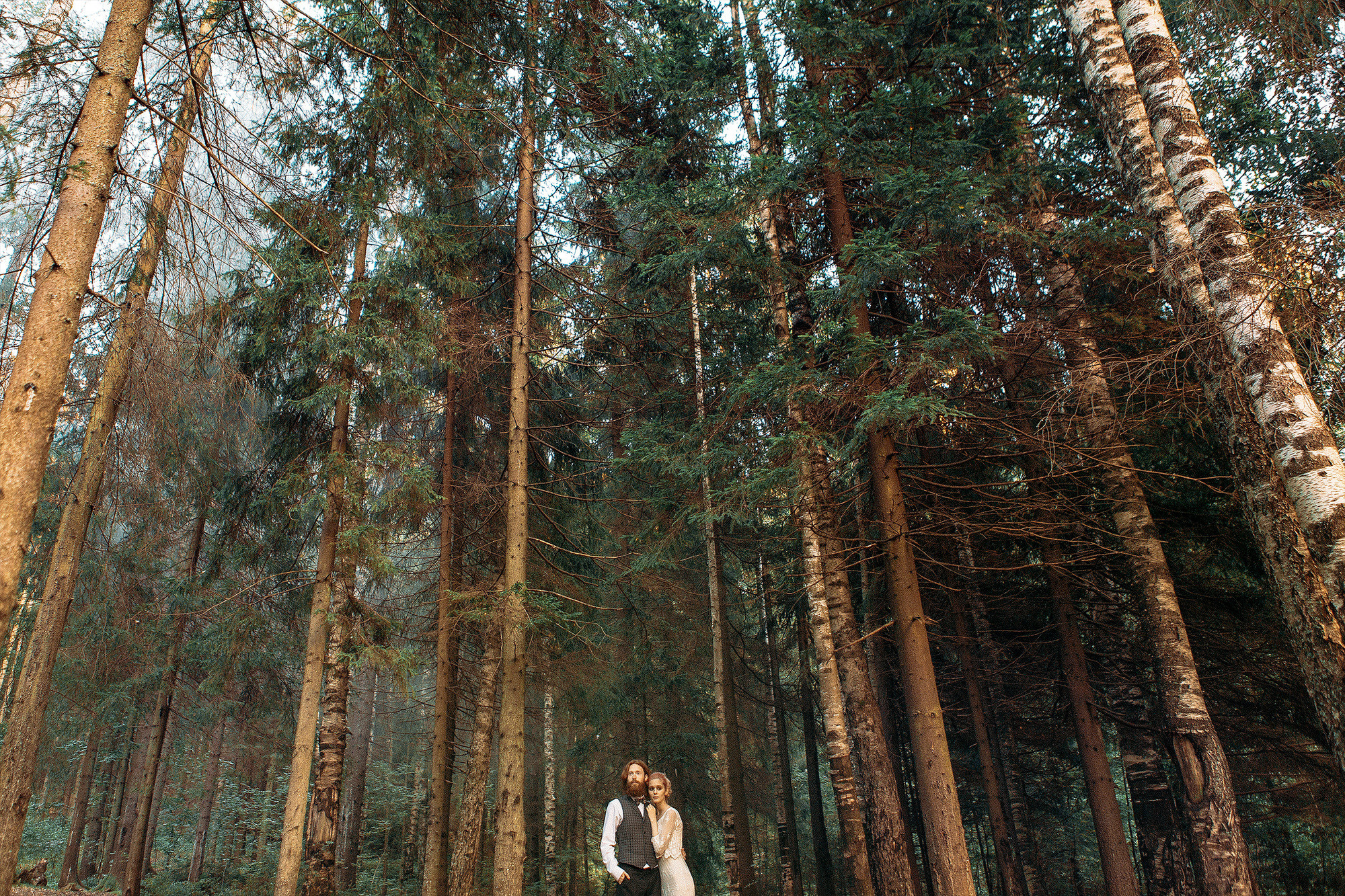 Атмосферная фотосессия о любви, лавстори на природе