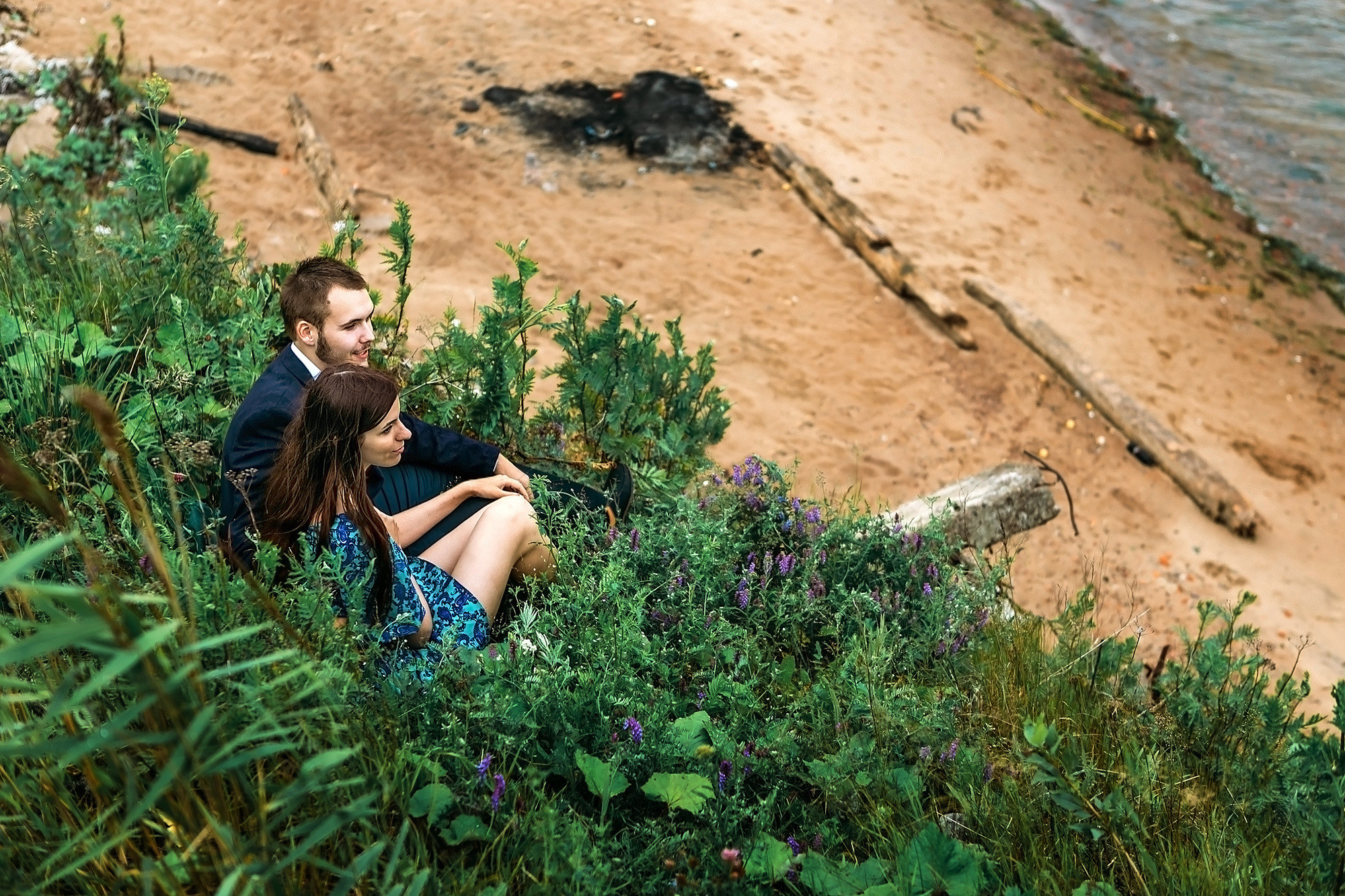 Любовная история на берегу моря и в центре Санкт-Петербурга