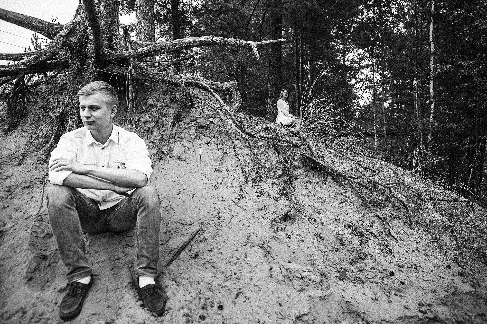 Лавстори фотосессия на природе и в лесу