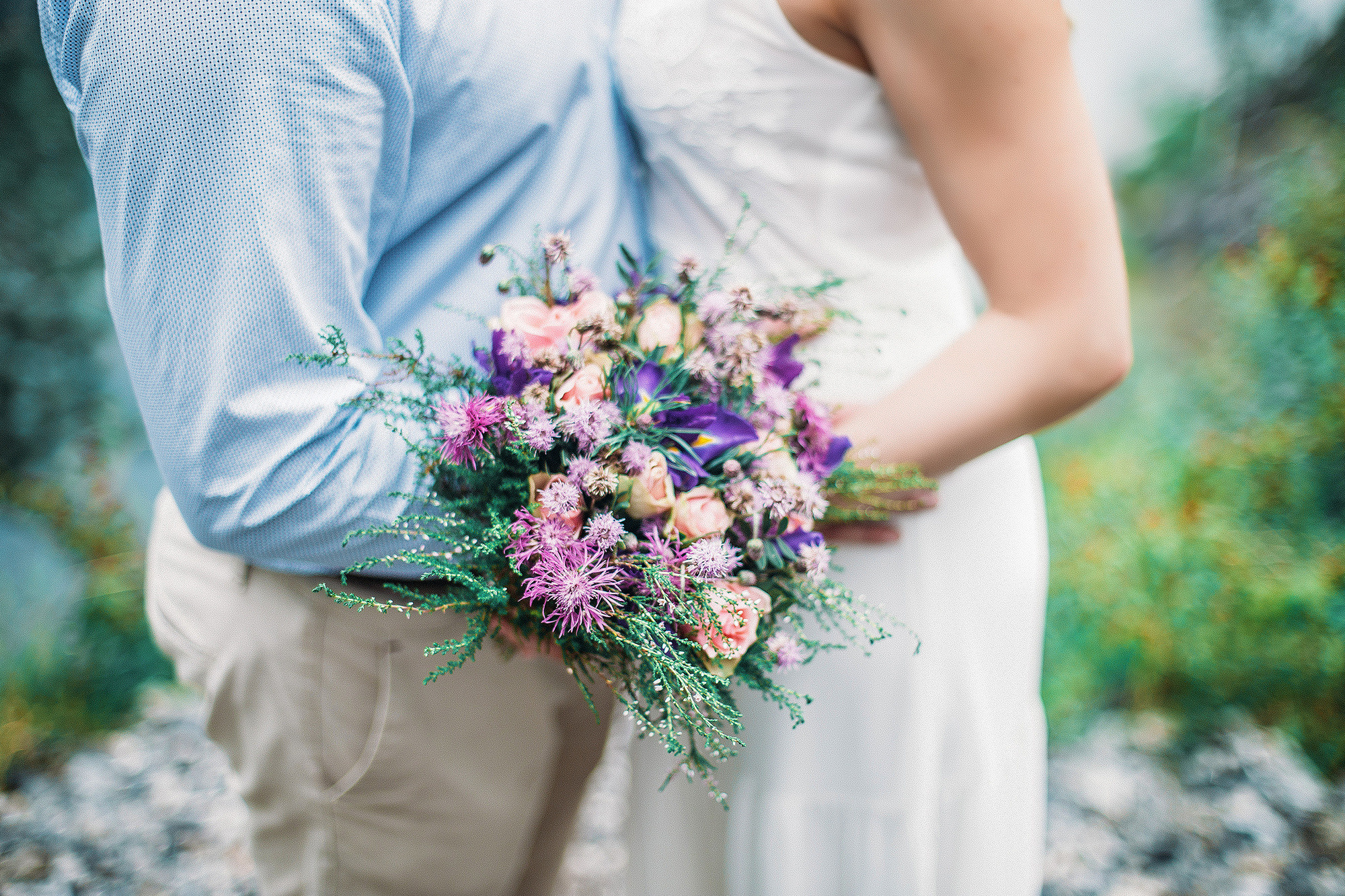 Кареллия - прекрасное место для лавстори фотосессии