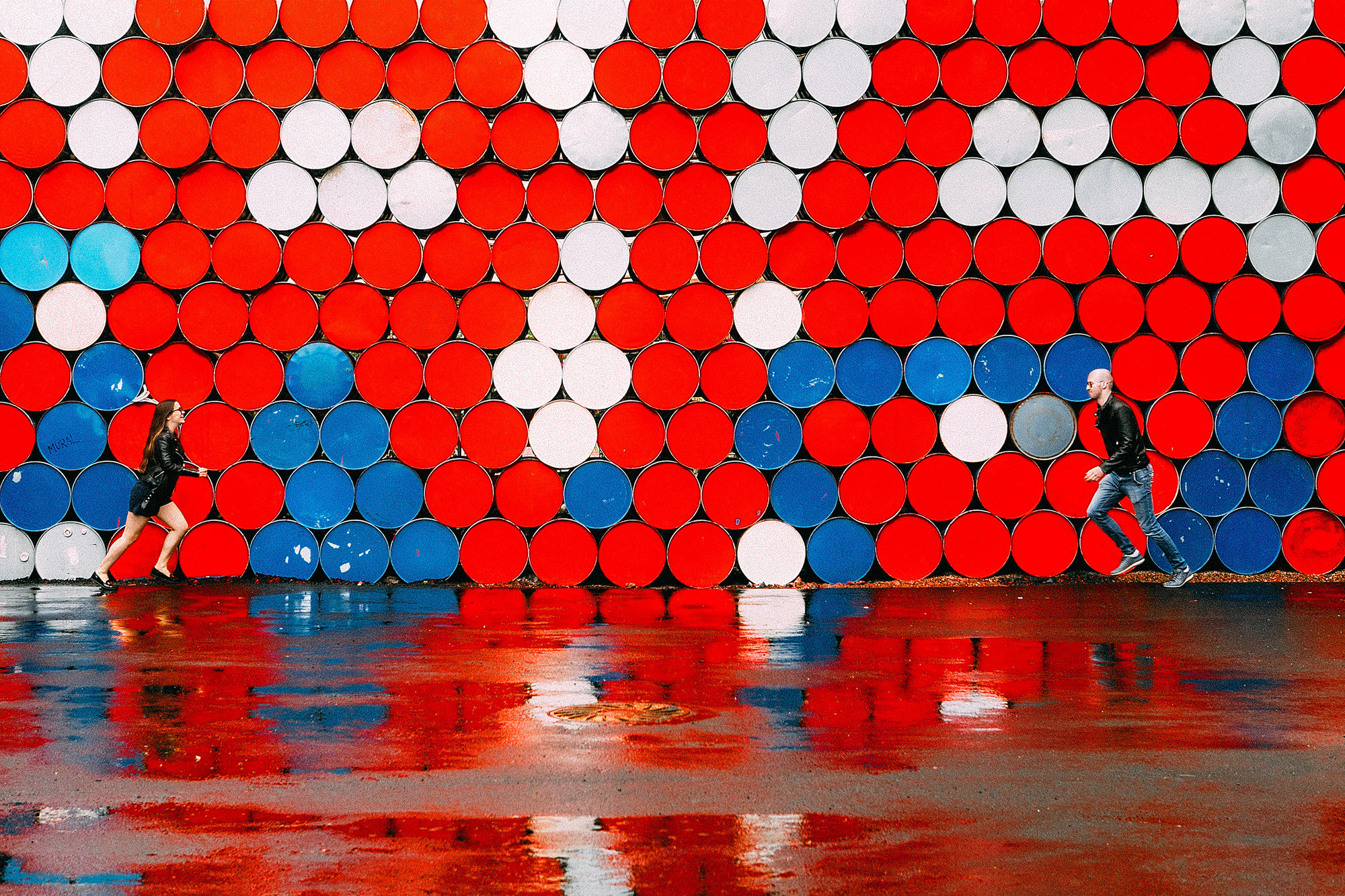 Веселая и безвымная лавстори в музее современного искусства