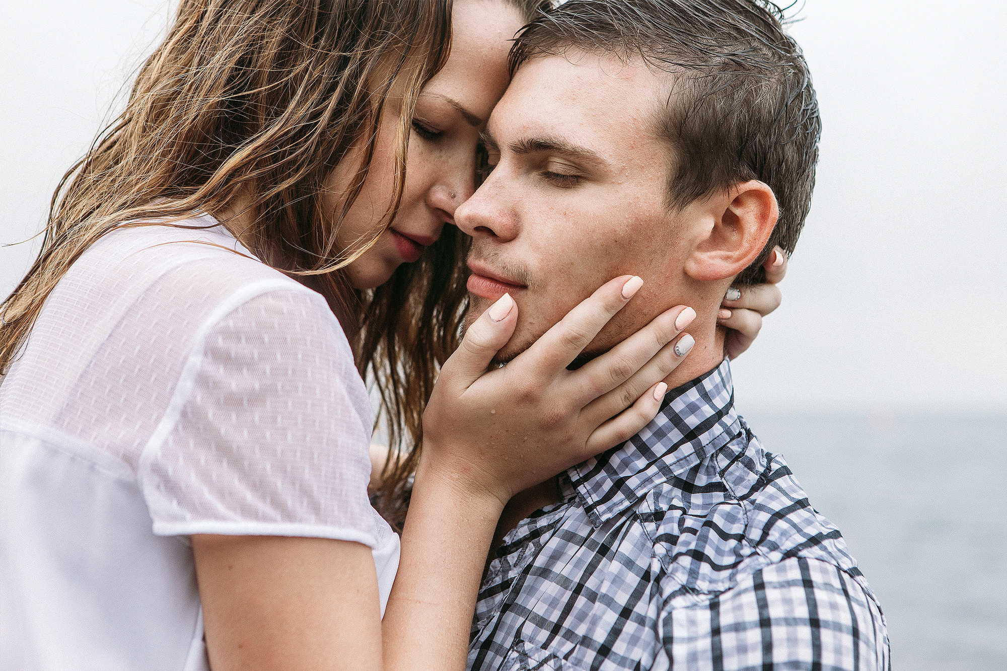 Лавстори на природе - удивительные кадры под дождём