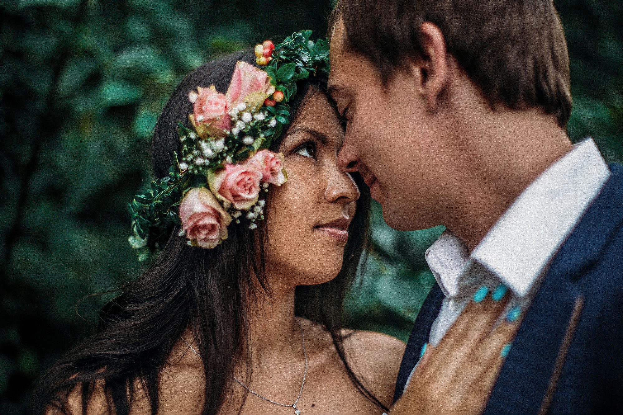 Предсвадебная фотосессия в Рускеала, Кареллия - лавстори двух сердец