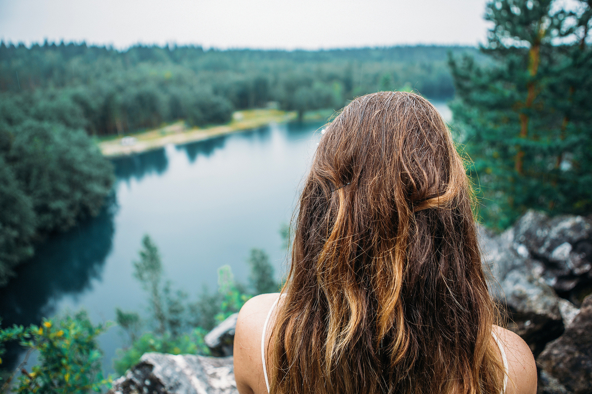 Кареллия - прекрасное место для лавстори фотосессии